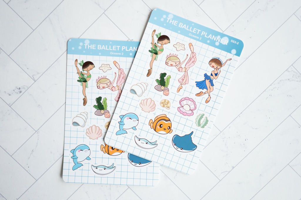 Oceans 2 Sticker Sheet