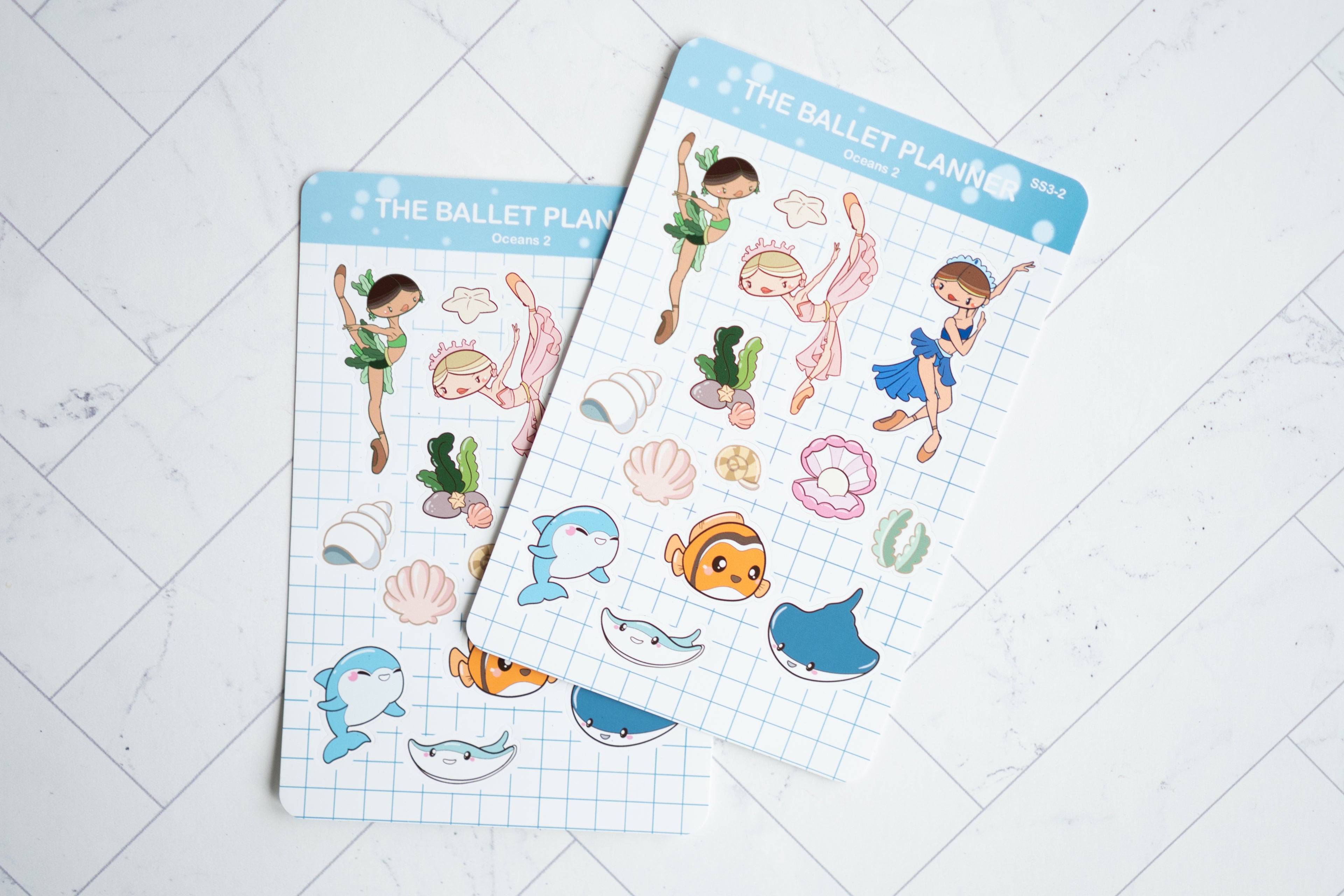 Oceans 2 Sticker Sheet