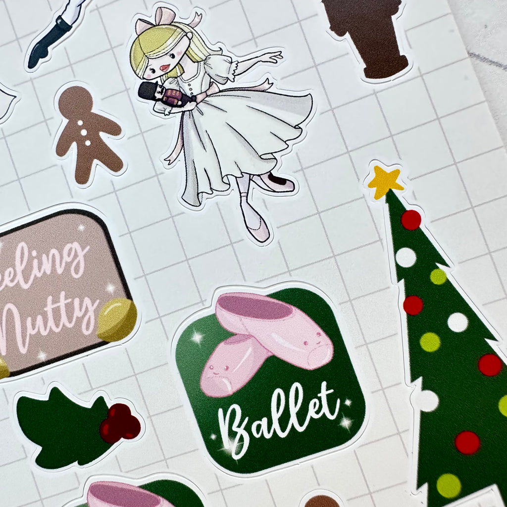 Nutcracker Planner Sticker Sheet