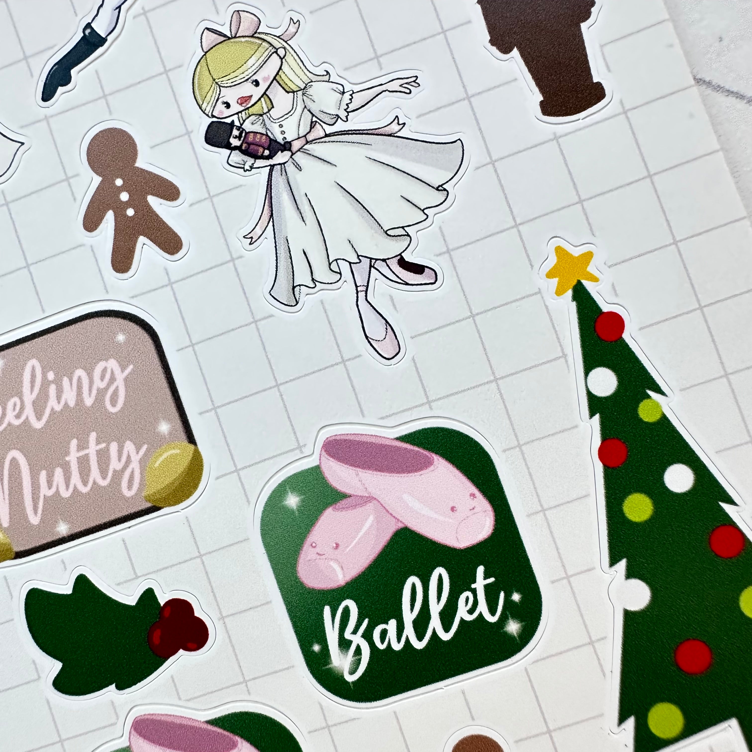 Nutcracker Planner Sticker Sheet