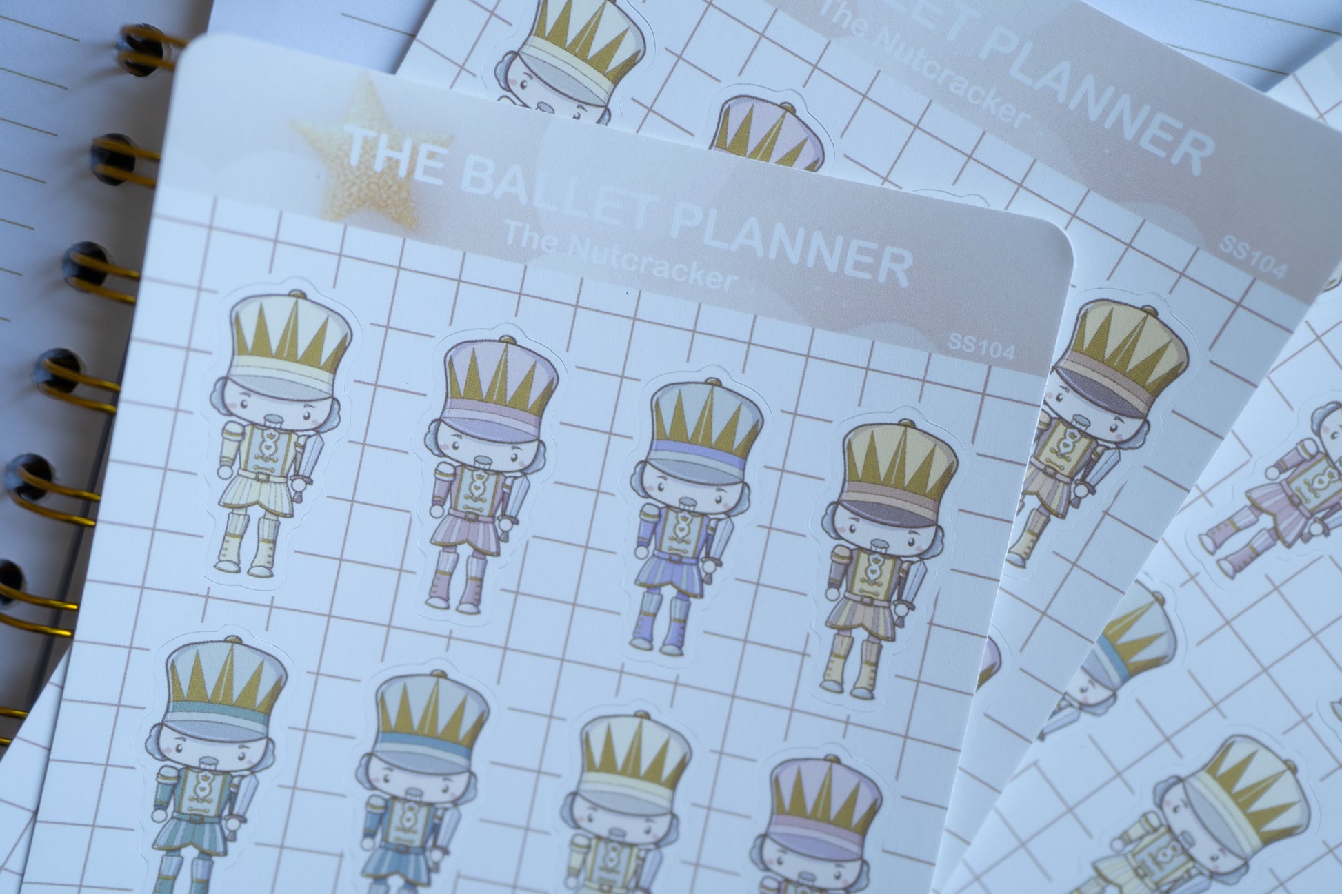 Nutcracker Sticker Sheet