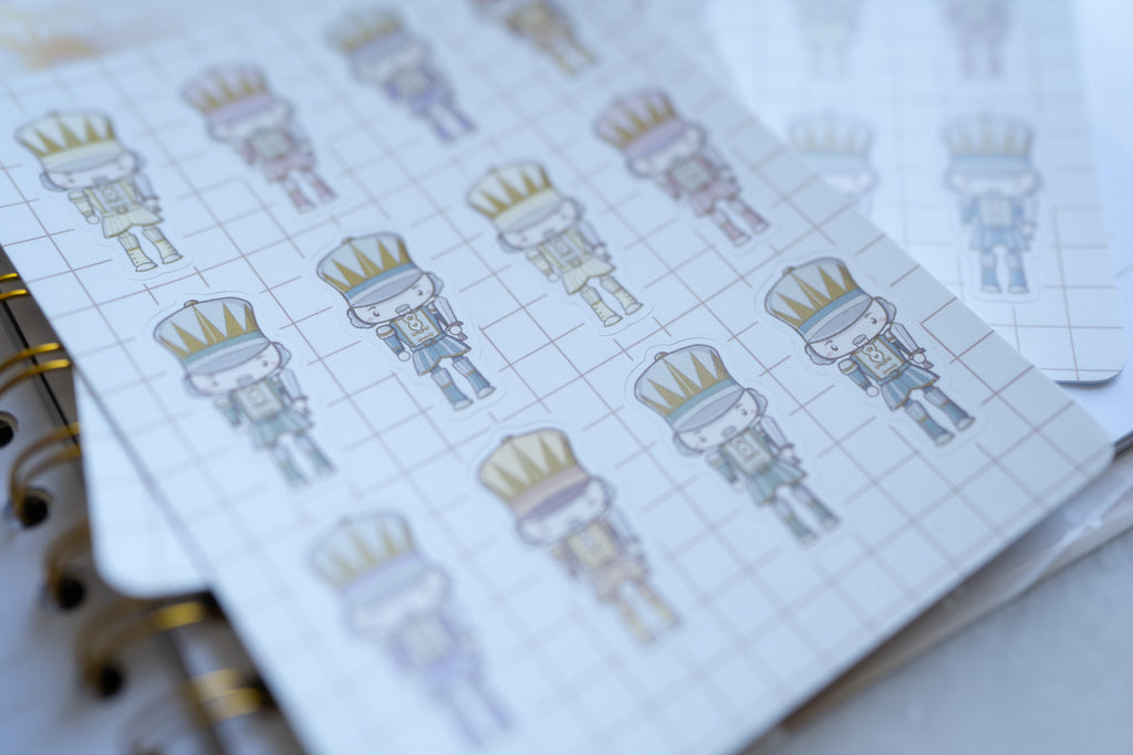Nutcracker Sticker Sheet