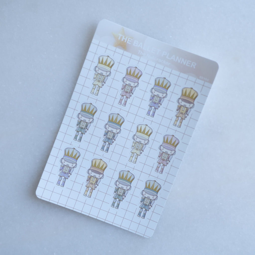 Nutcracker Sticker Sheet
