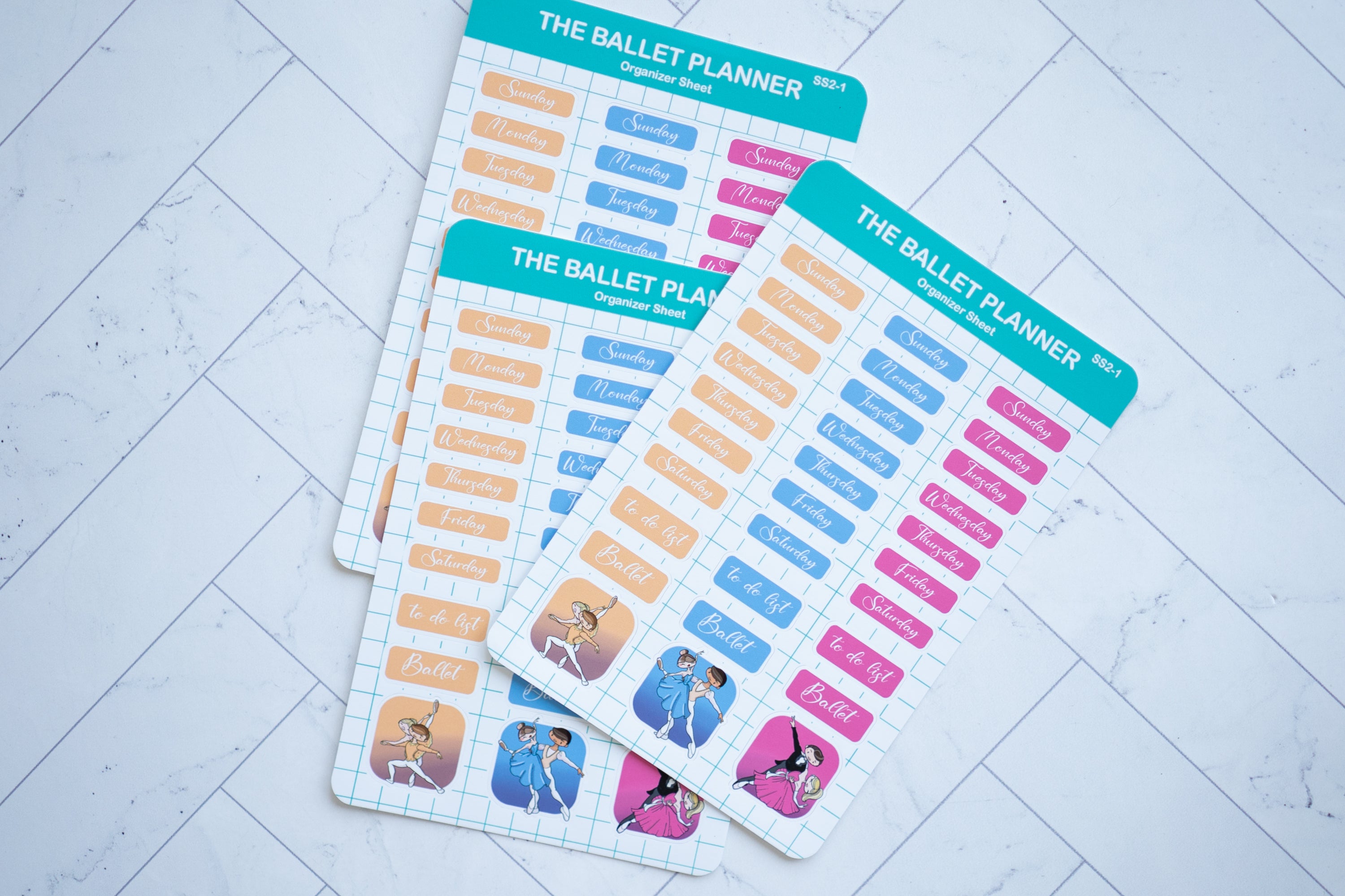 Organizer Sheet Sticker Sheet