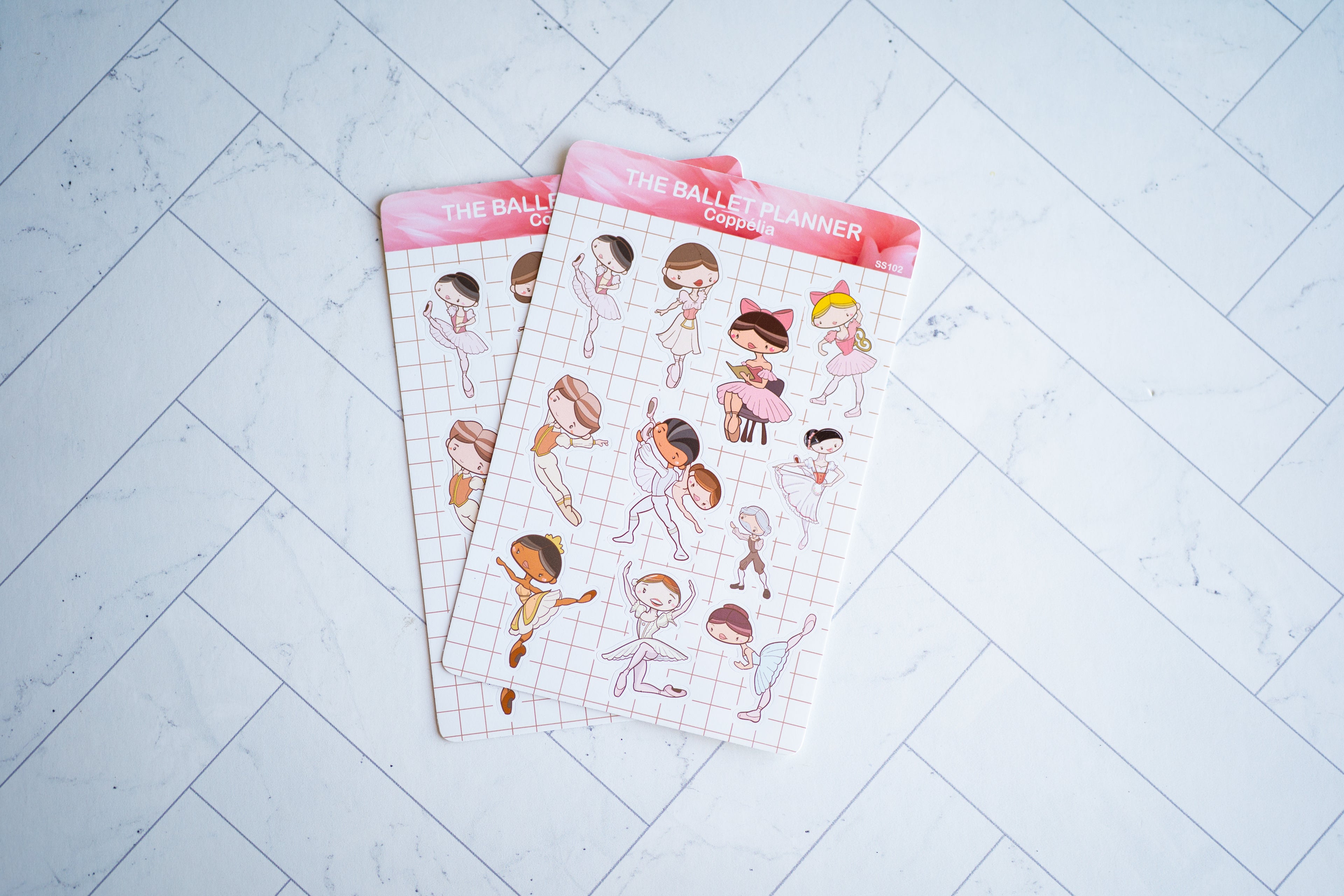 Coppelia Sticker Sheet