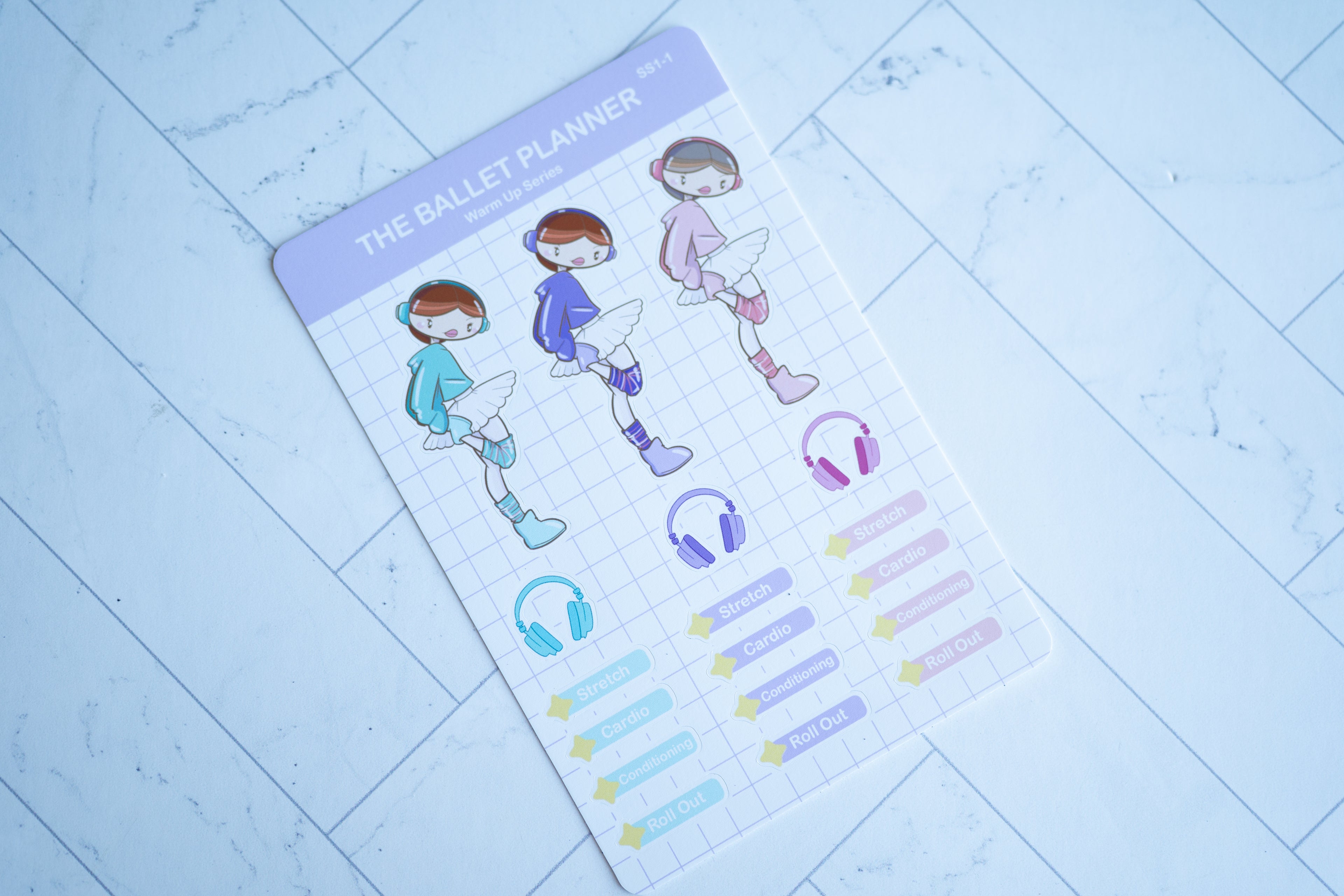 Warm Up Sticker Sheet