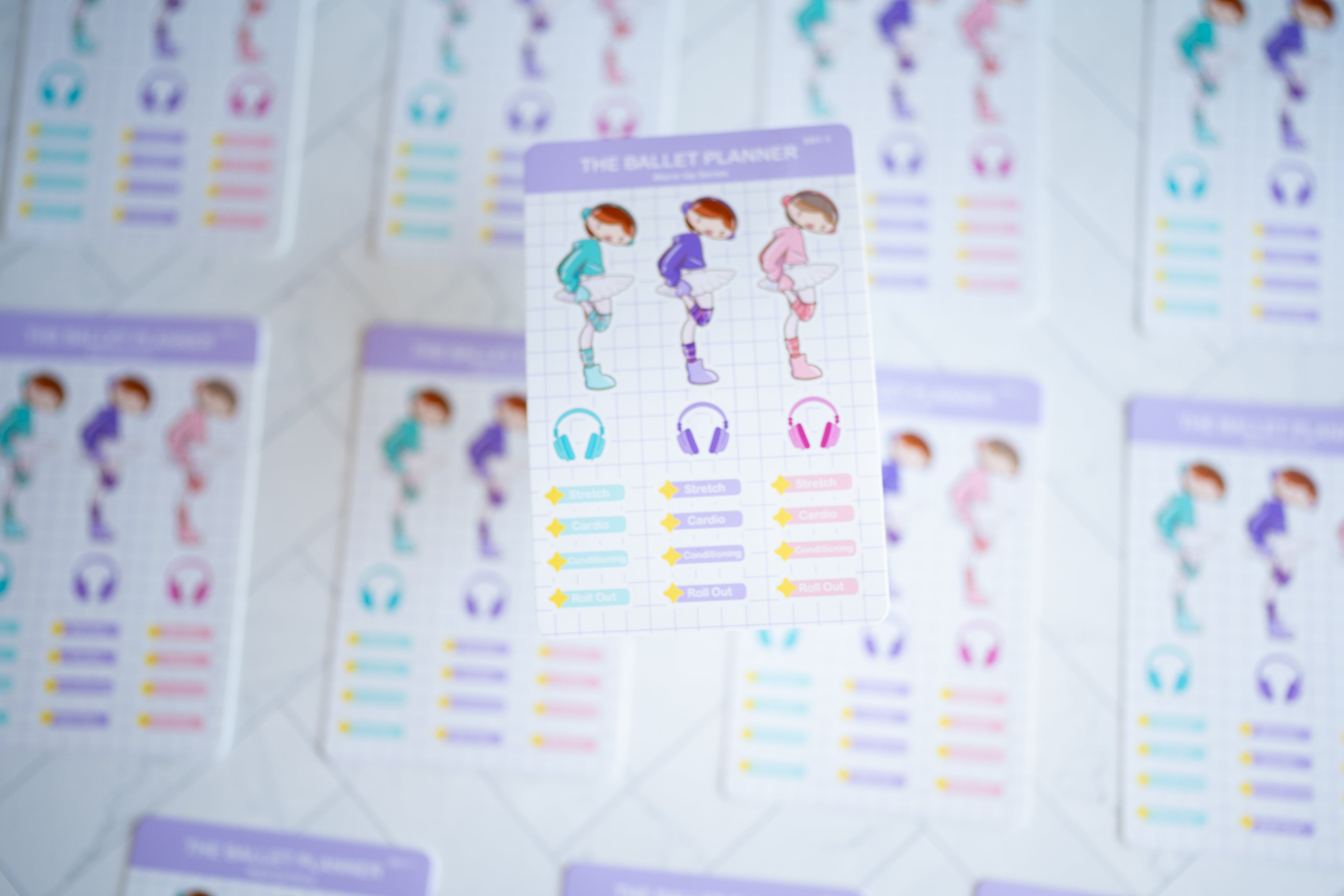 Warm Up Sticker Sheet