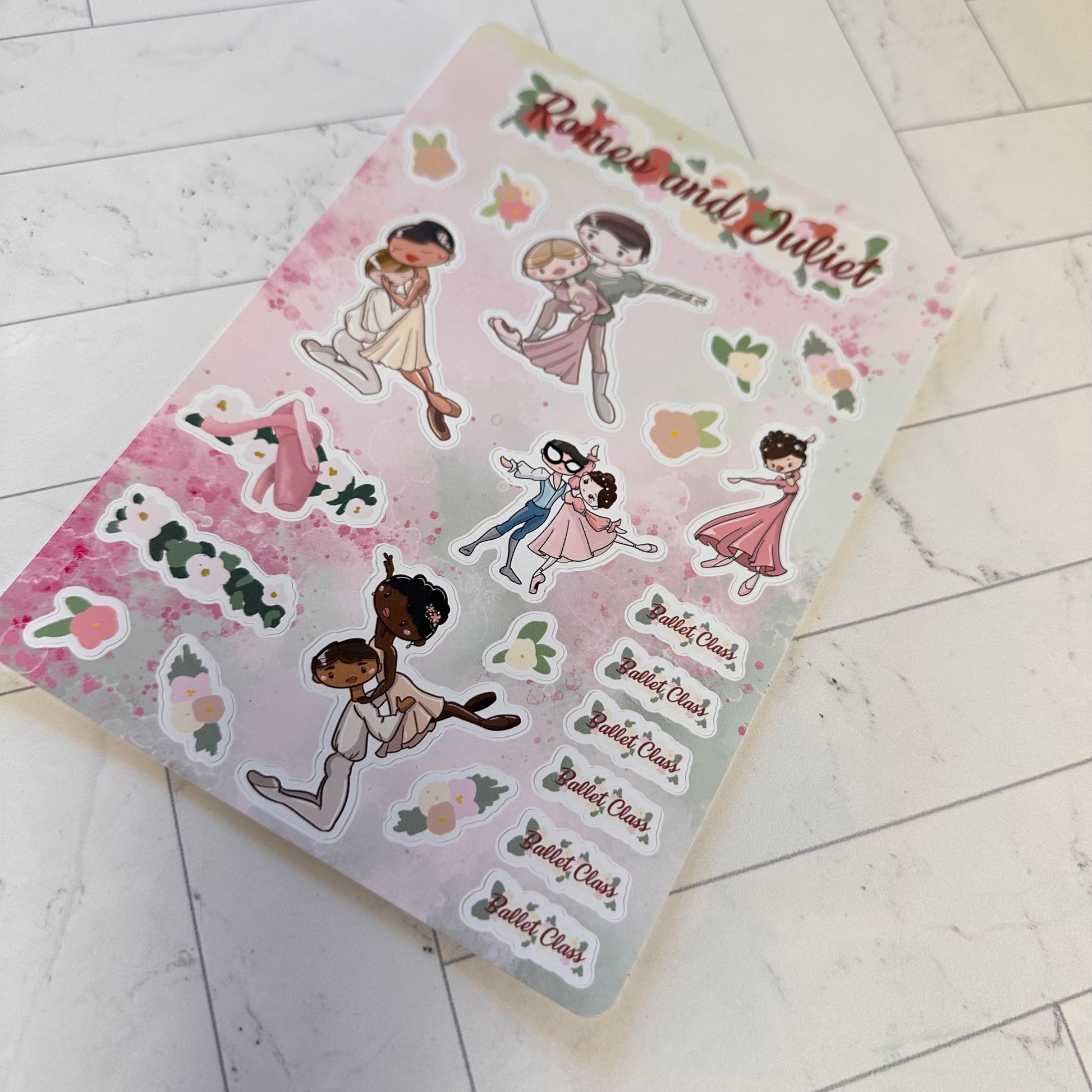 Romeo and Juliet Planner Stickers