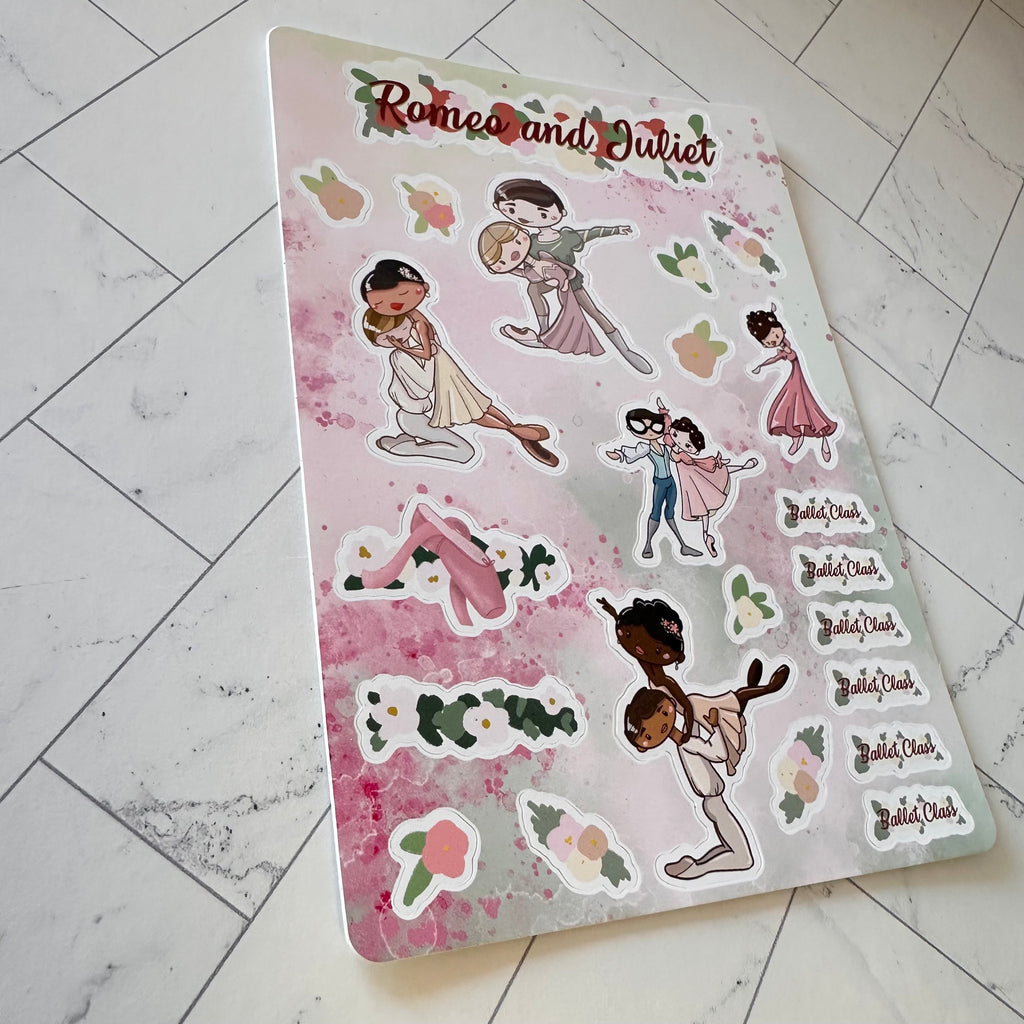 Romeo and Juliet Planner Stickers