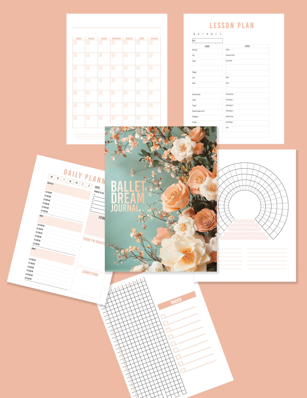 My Ballet Dream Journal (Digital) - ROSE GOLD