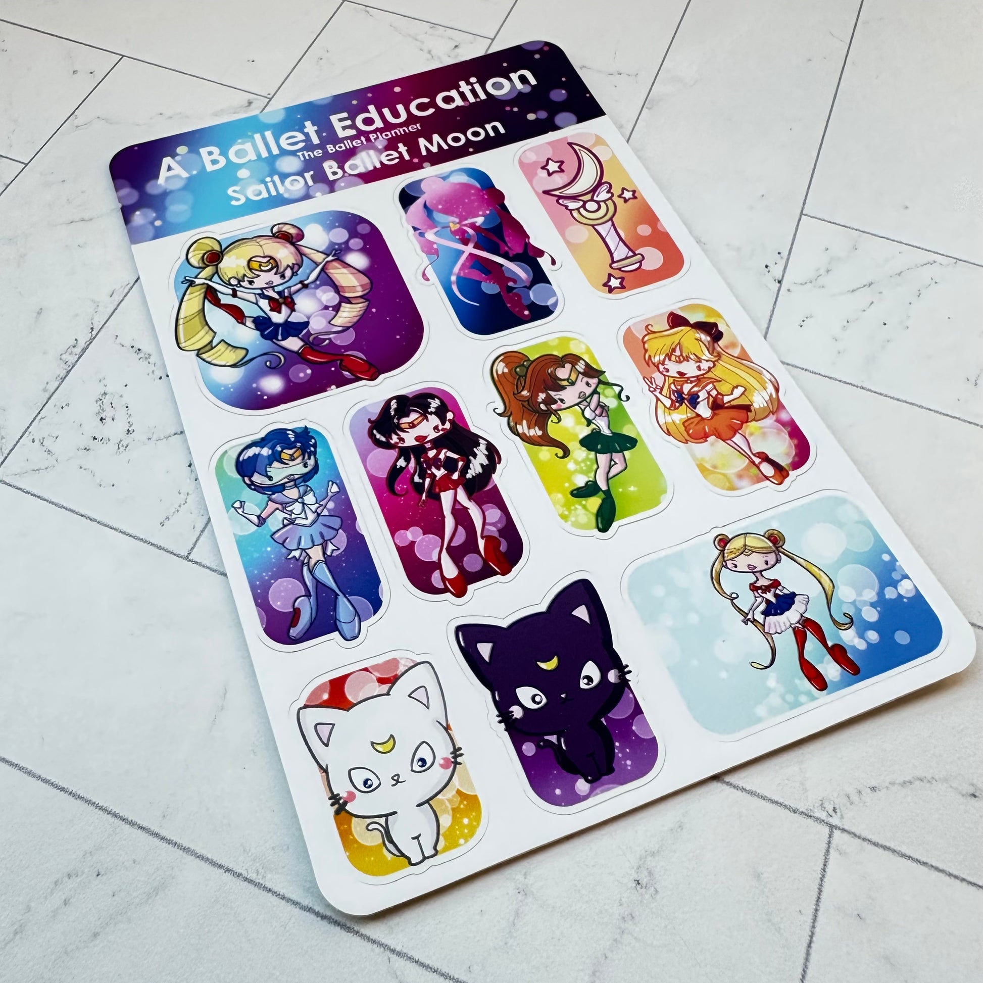 Sailor Ballet Sticker Sheet