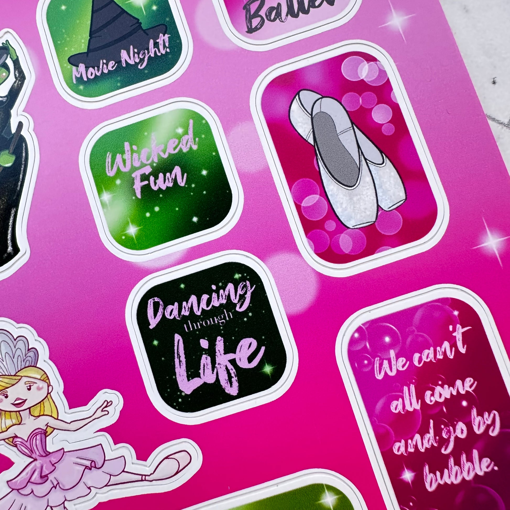 Something Wicked Sticker Sheet