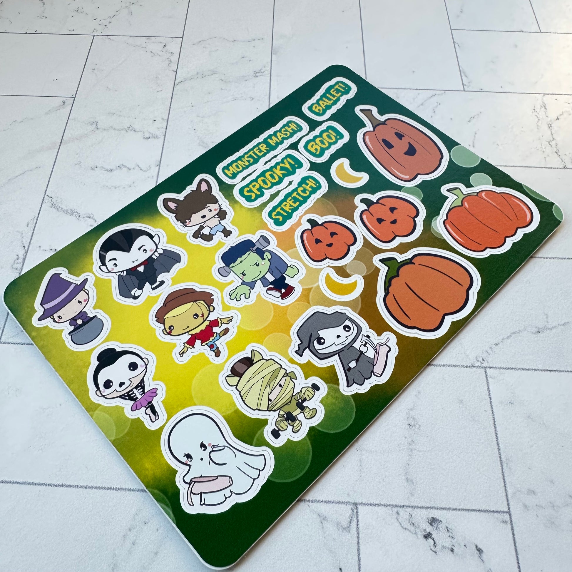 Spooky Sticker Sheet