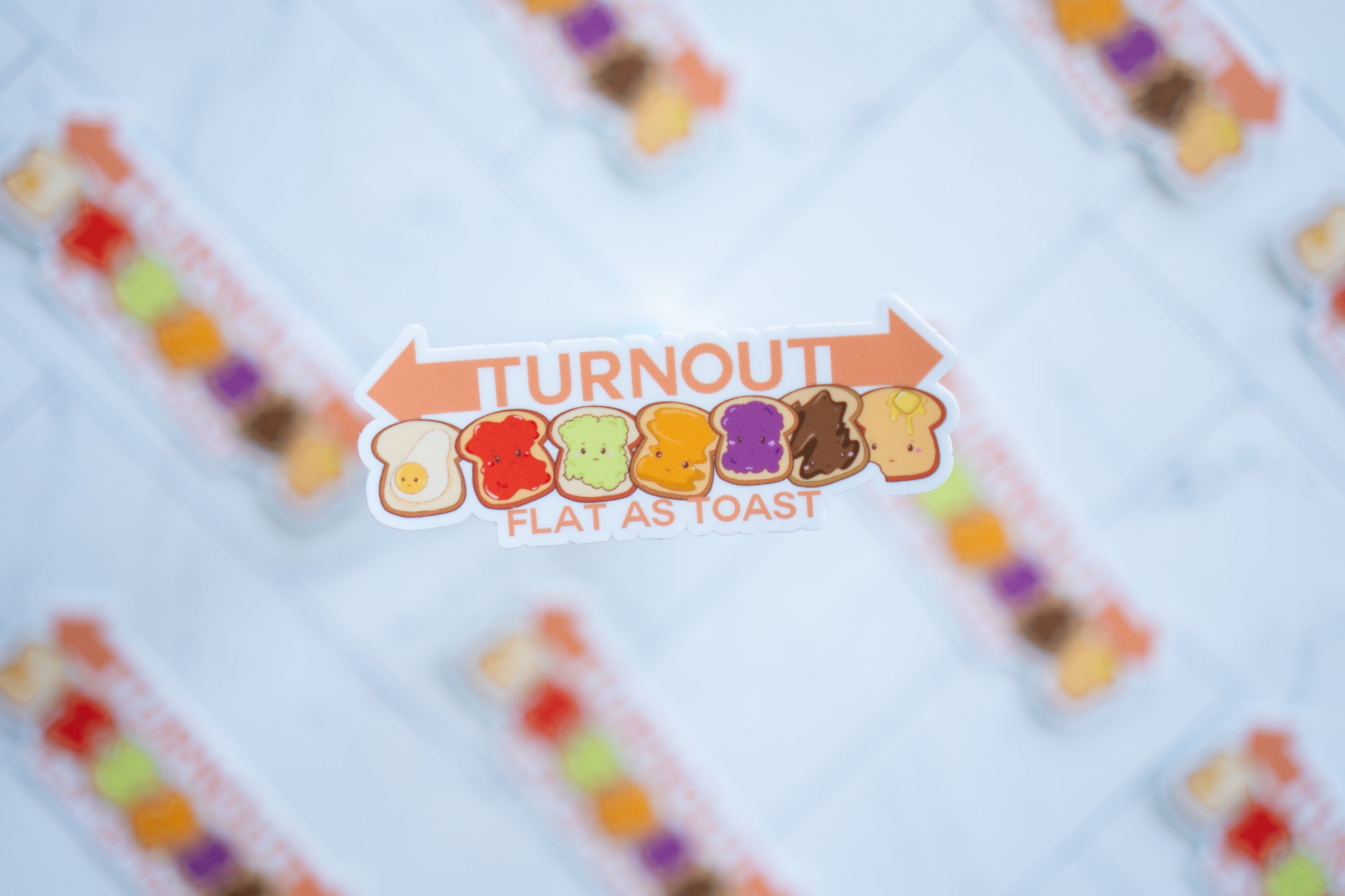 Turnout Flat as Toast