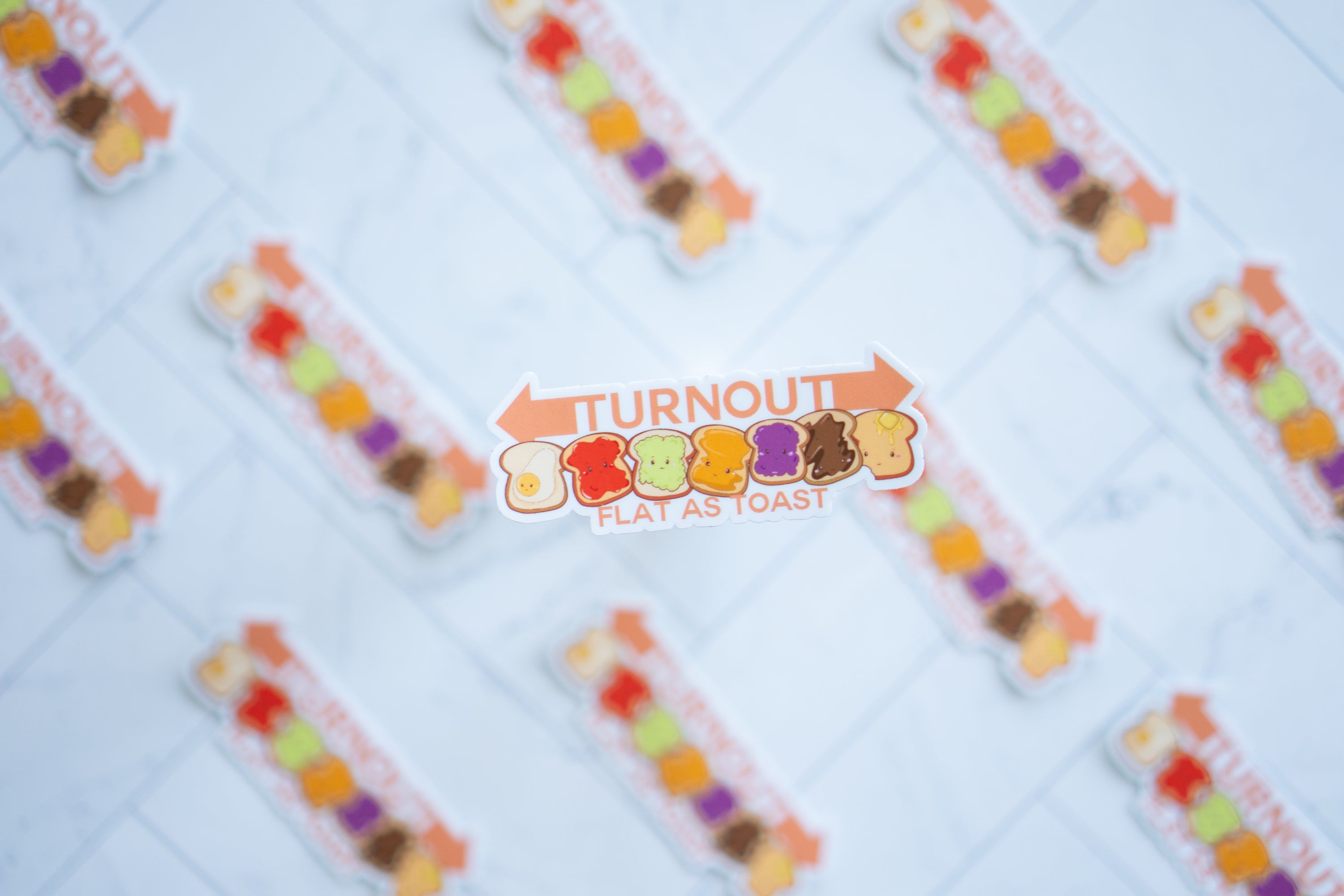 Turnout Flat as Toast