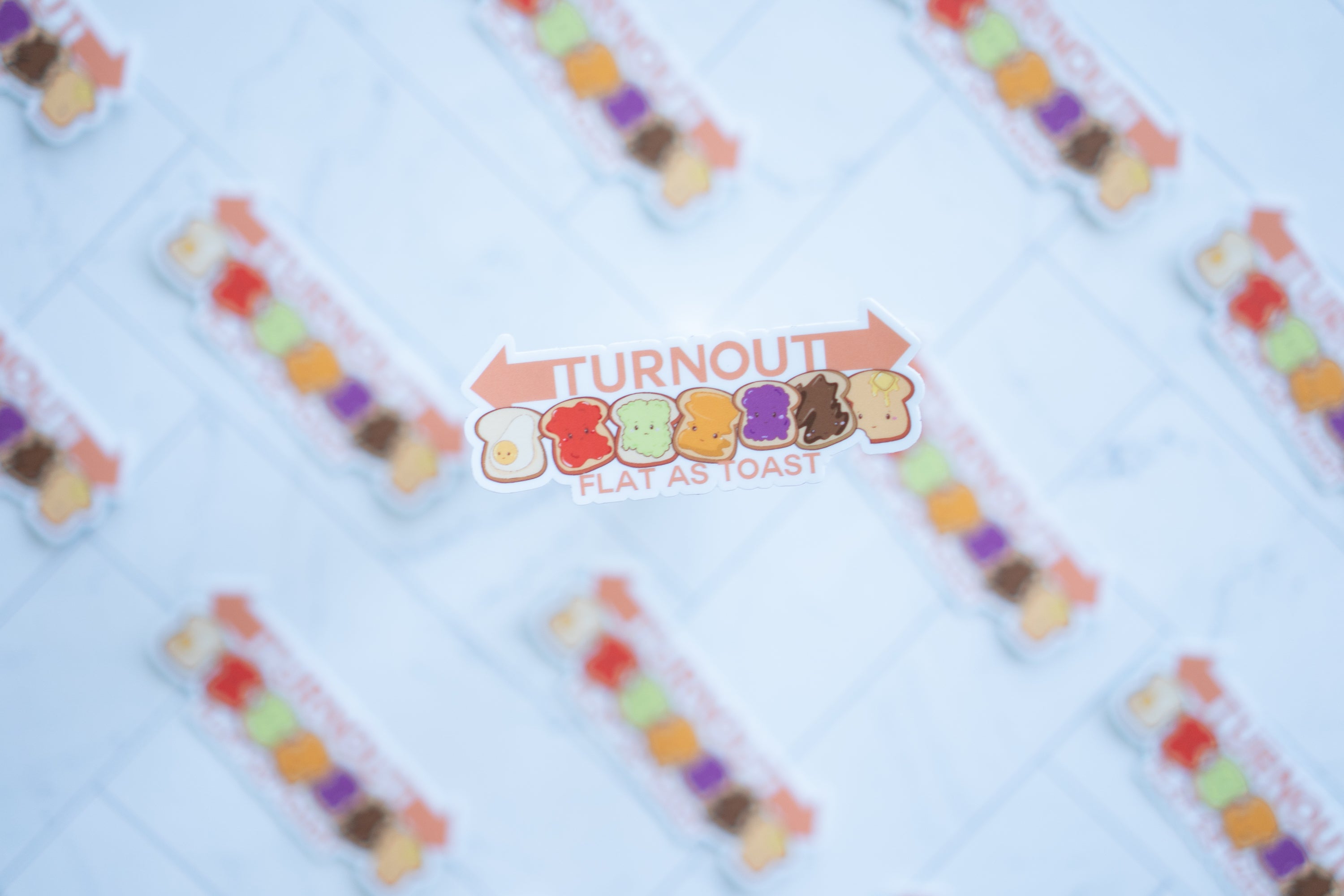 Turnout Flat as Toast