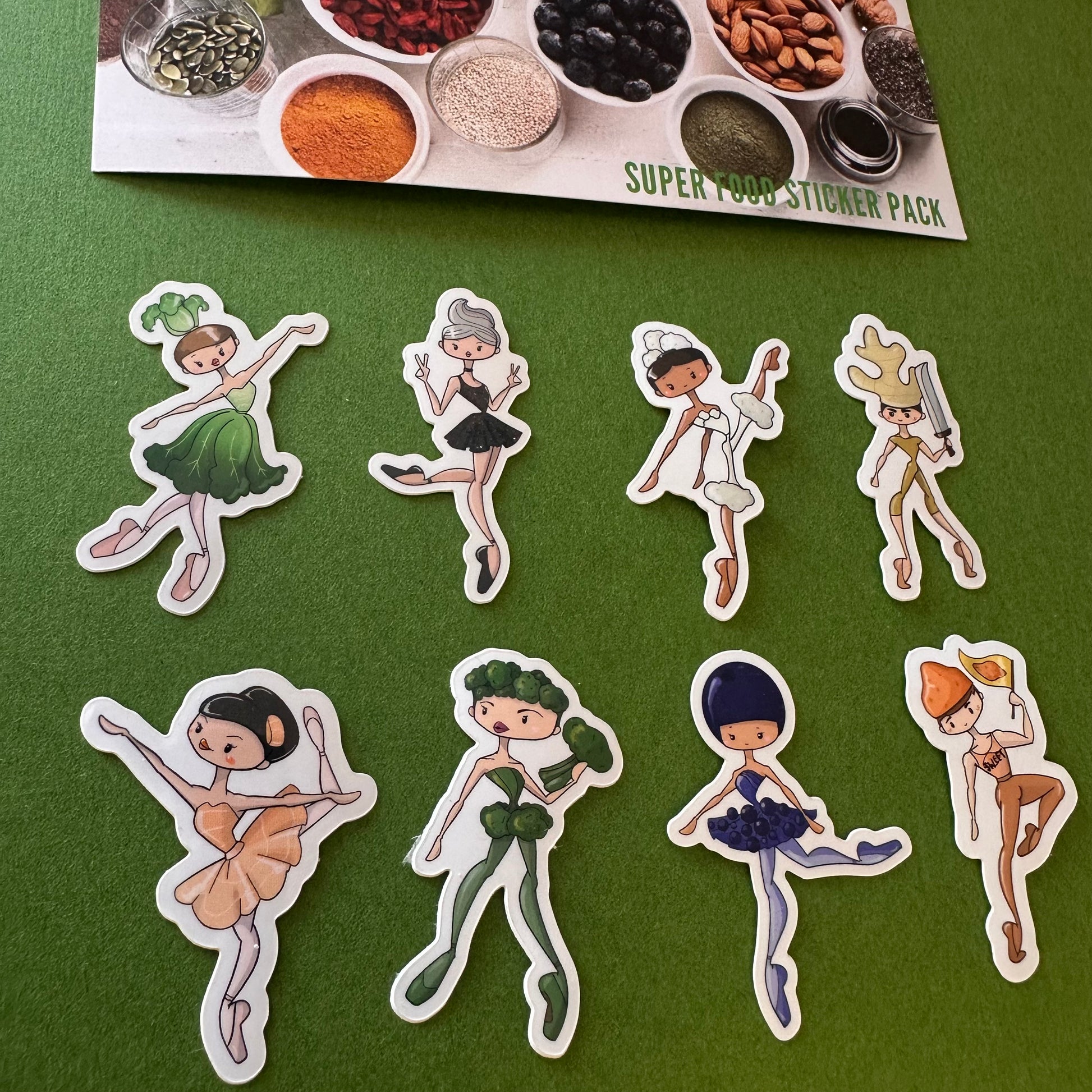 Super Food Sticker Pack