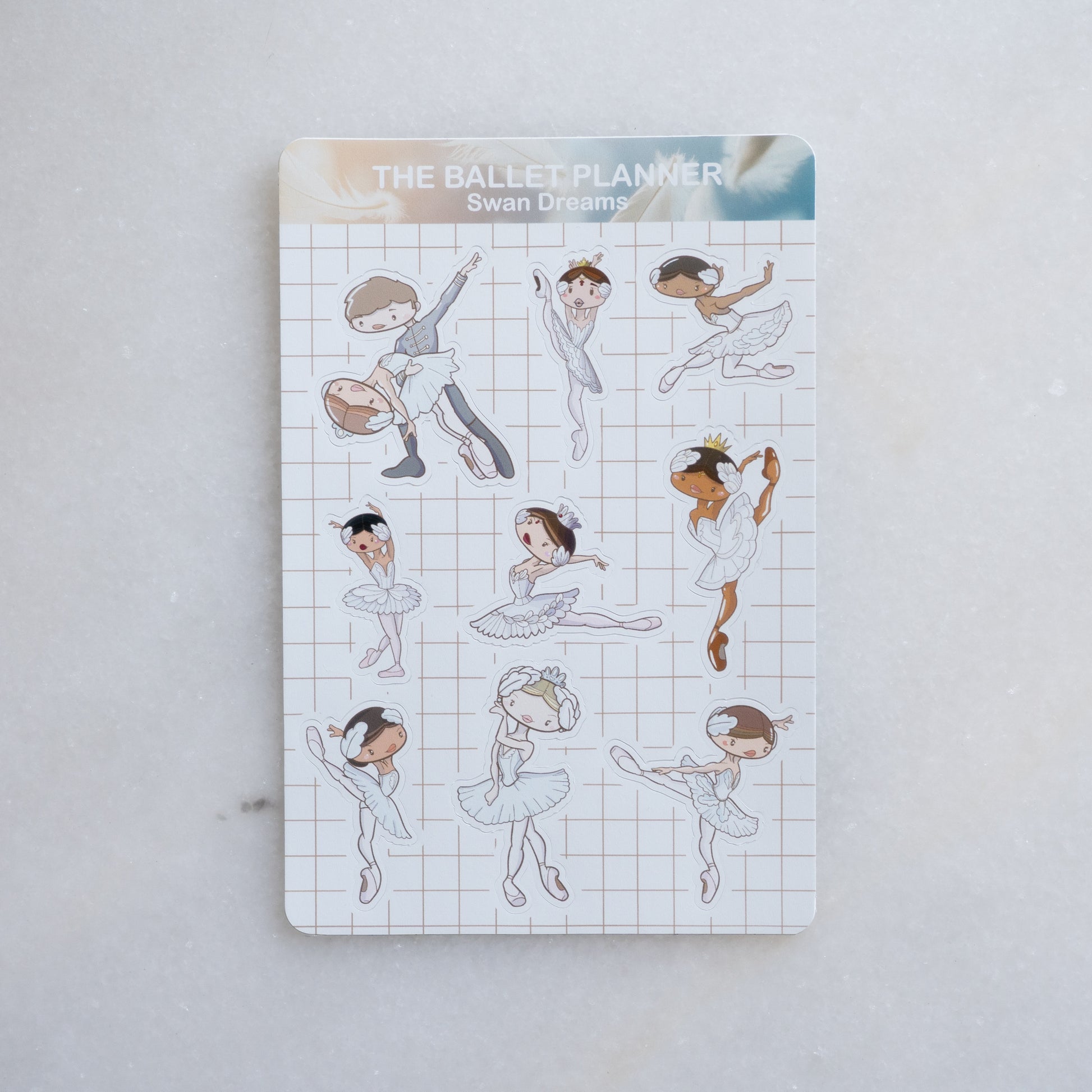 Swan Dreams Sticker Sheet
