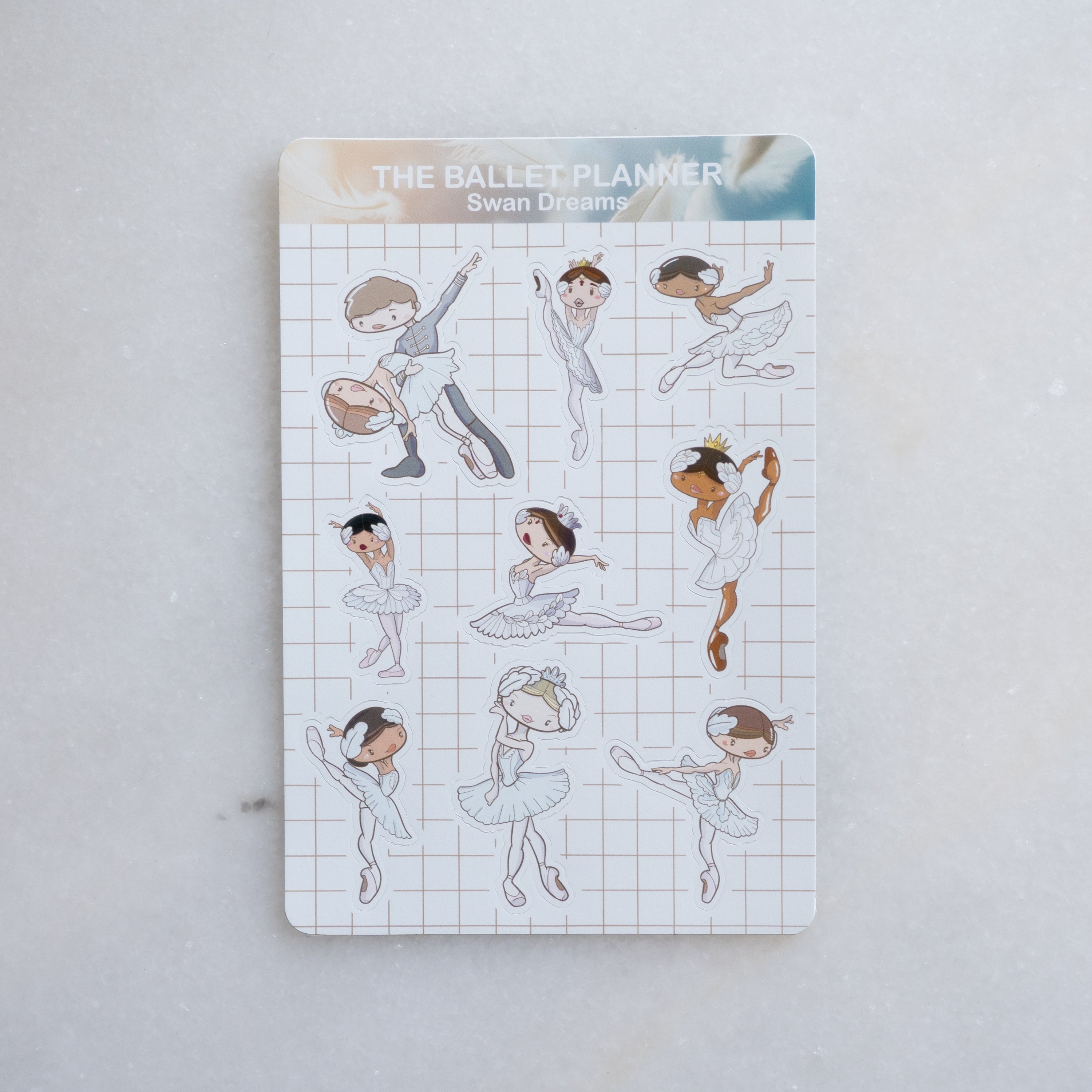 Swan Dreams Sticker Sheet