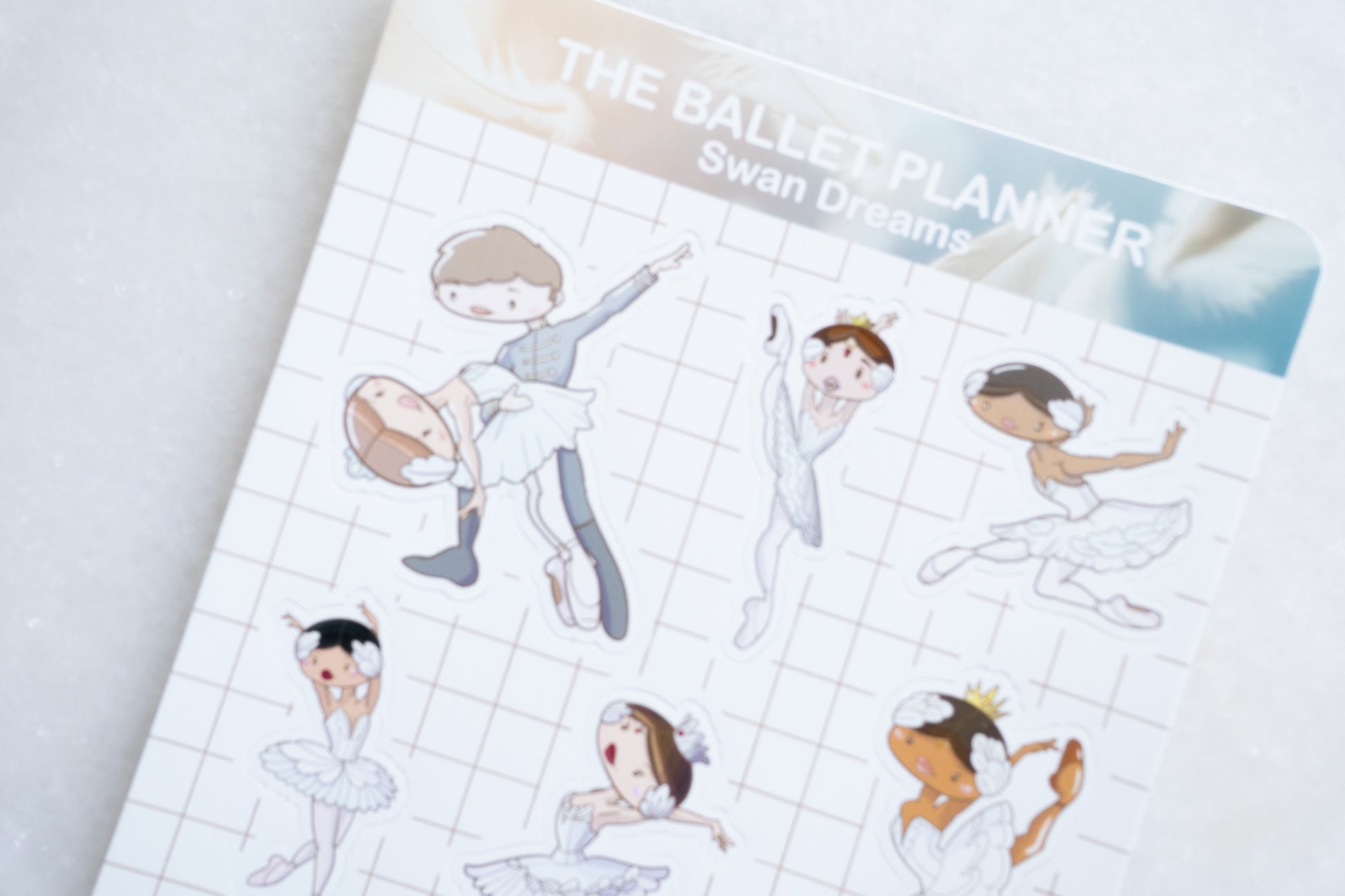 Swan Dreams Sticker Sheet