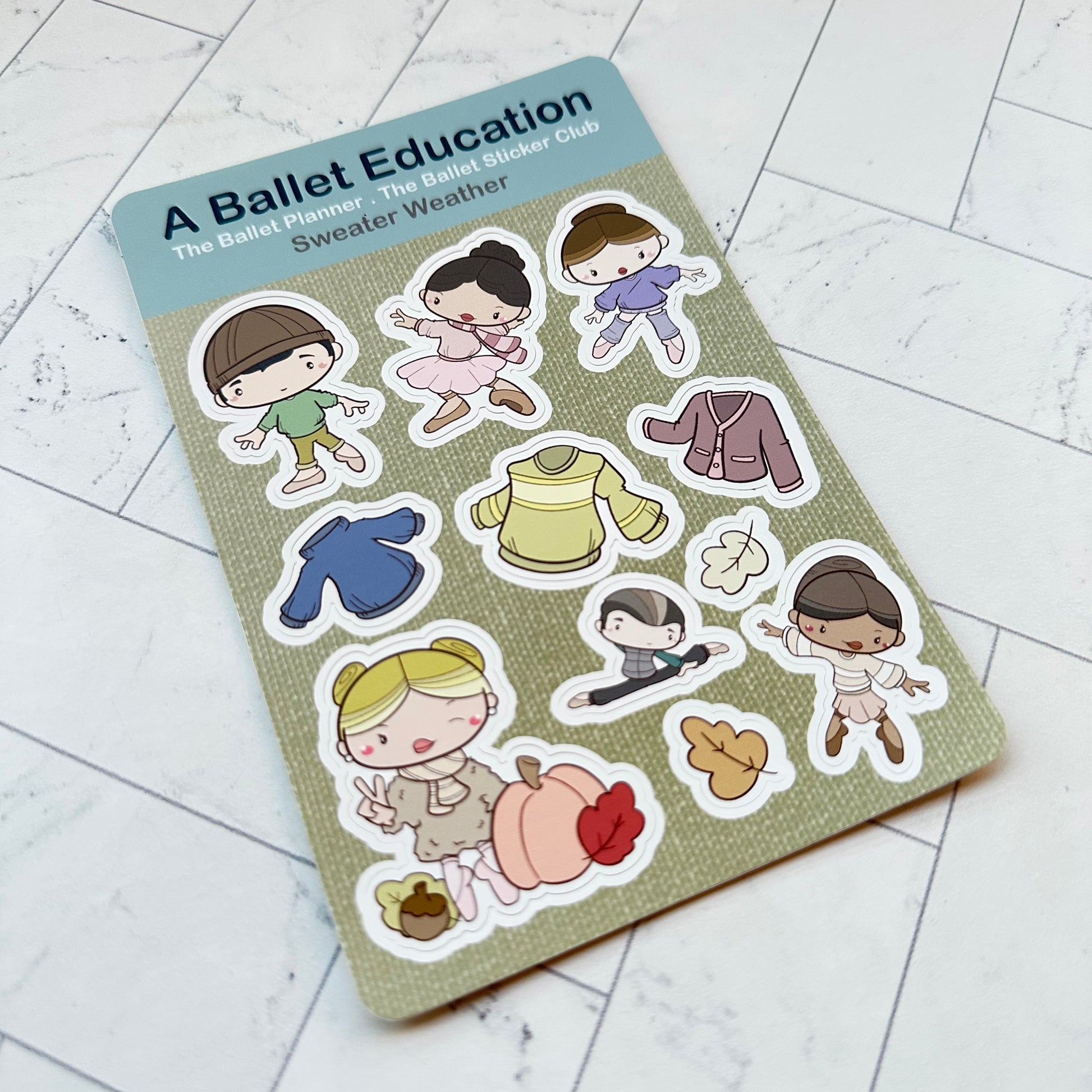 Sweater Weather Sticker Sheet