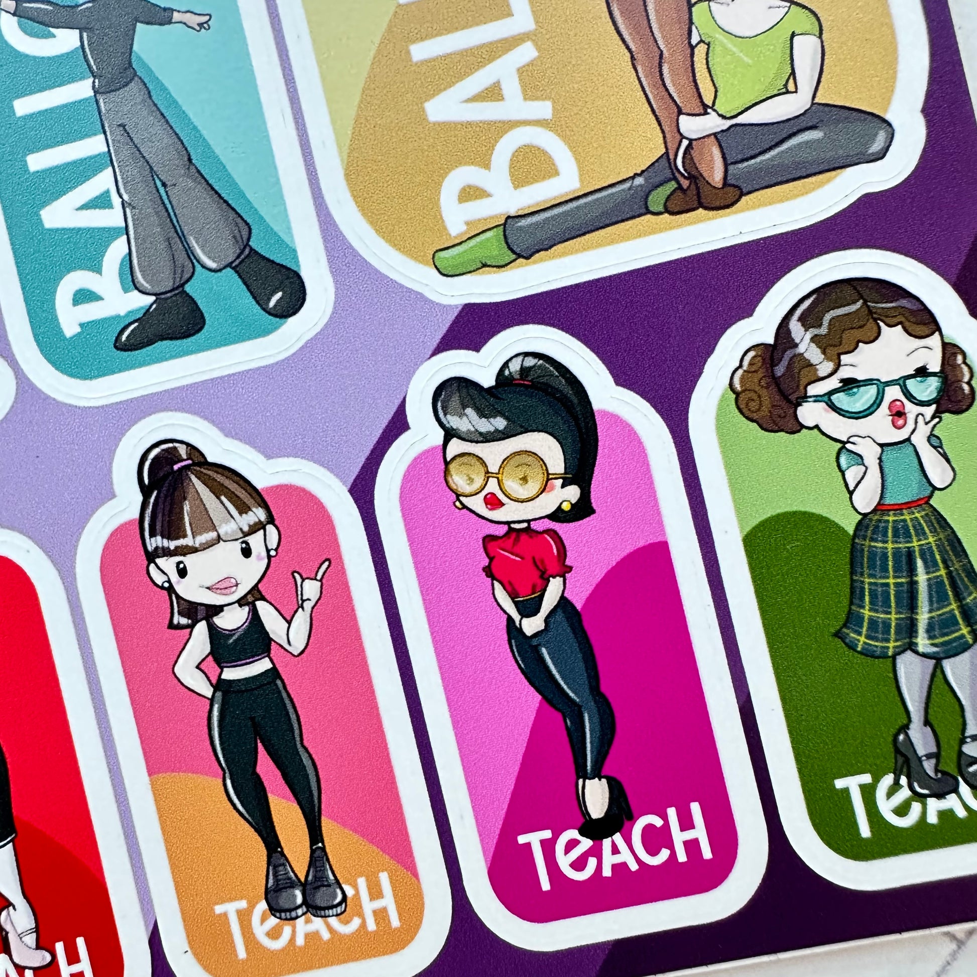 Teacher Life Sticker Sheet