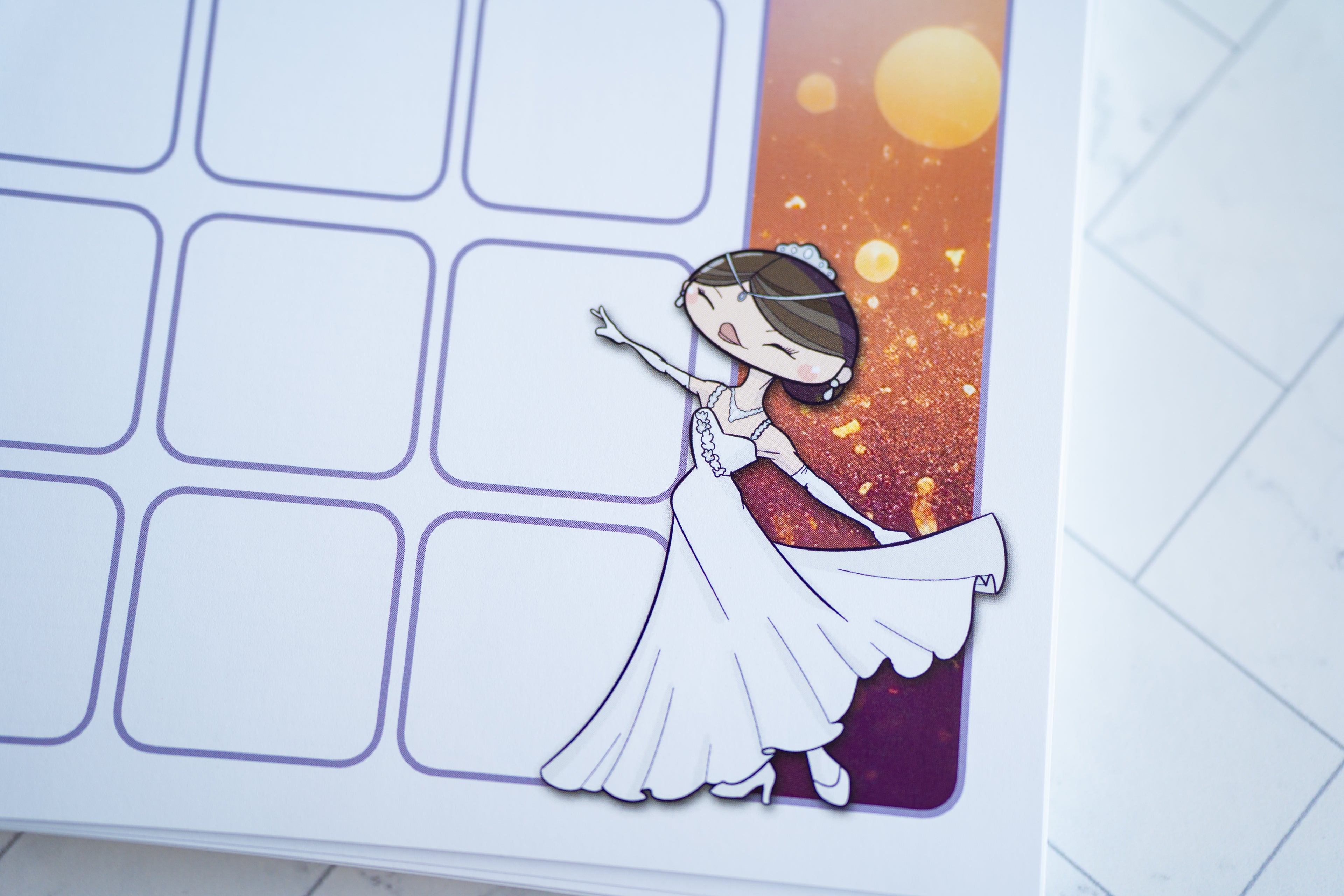 David's Favorite Ballets and Drawings Planner