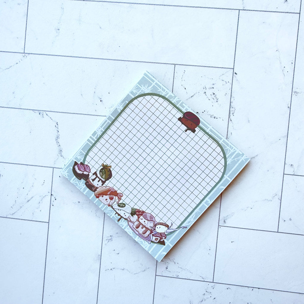Cute Sushi Ballet Sticky Note