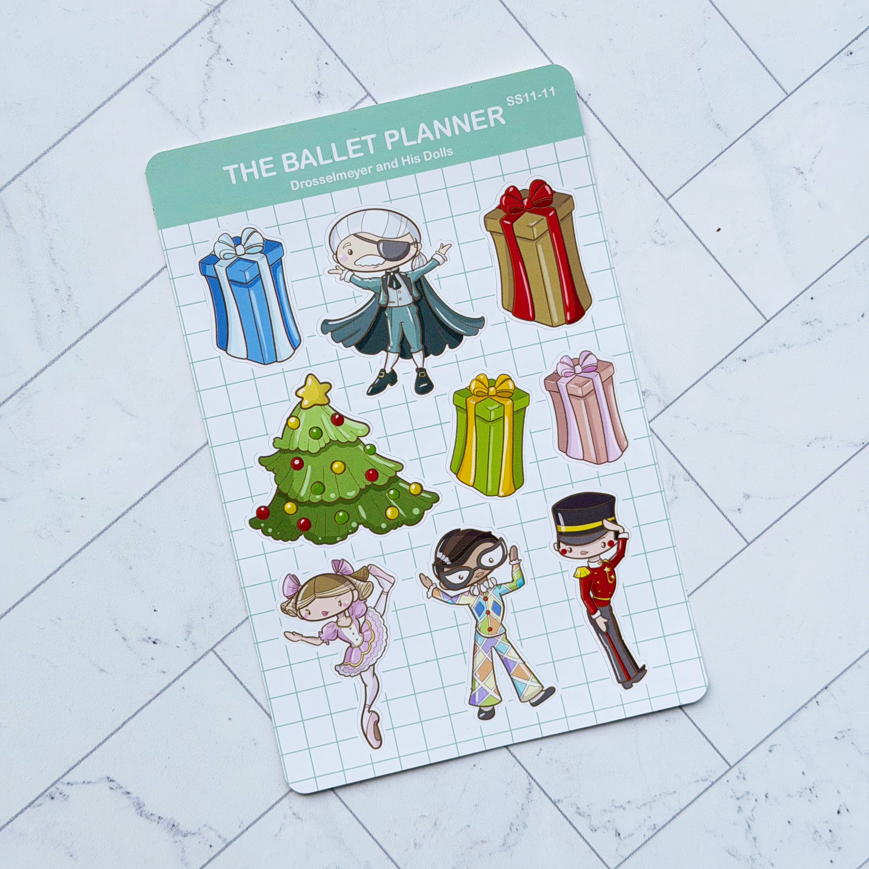 The Nutcracker -- The Dolls Sticker Sheet