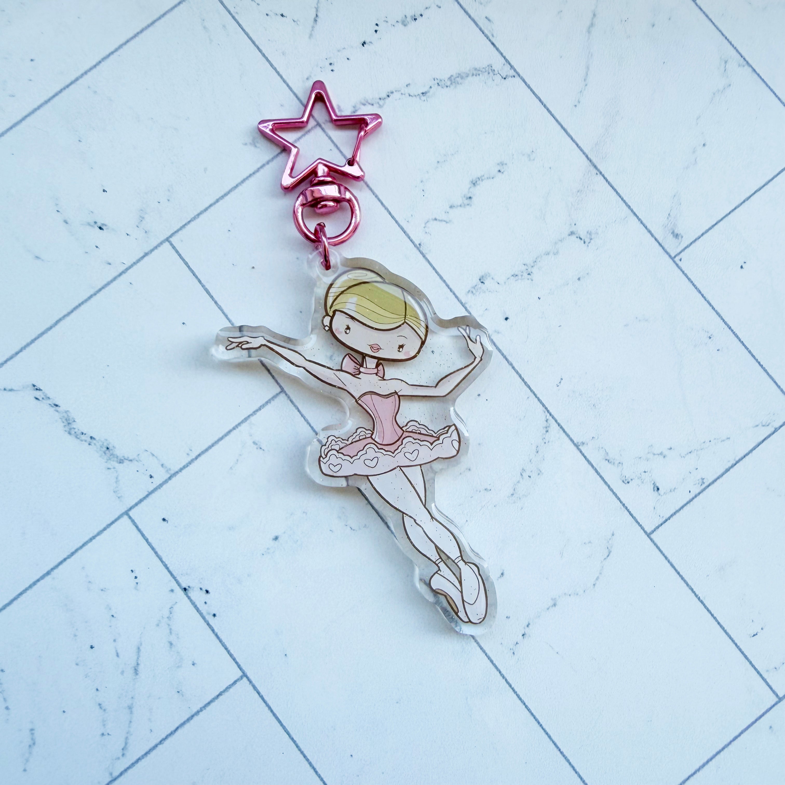 Marzipan / Reed Flutes Bag Charm & Keychain