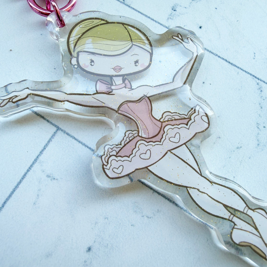 Marzipan / Reed Flutes Bag Charm & Keychain