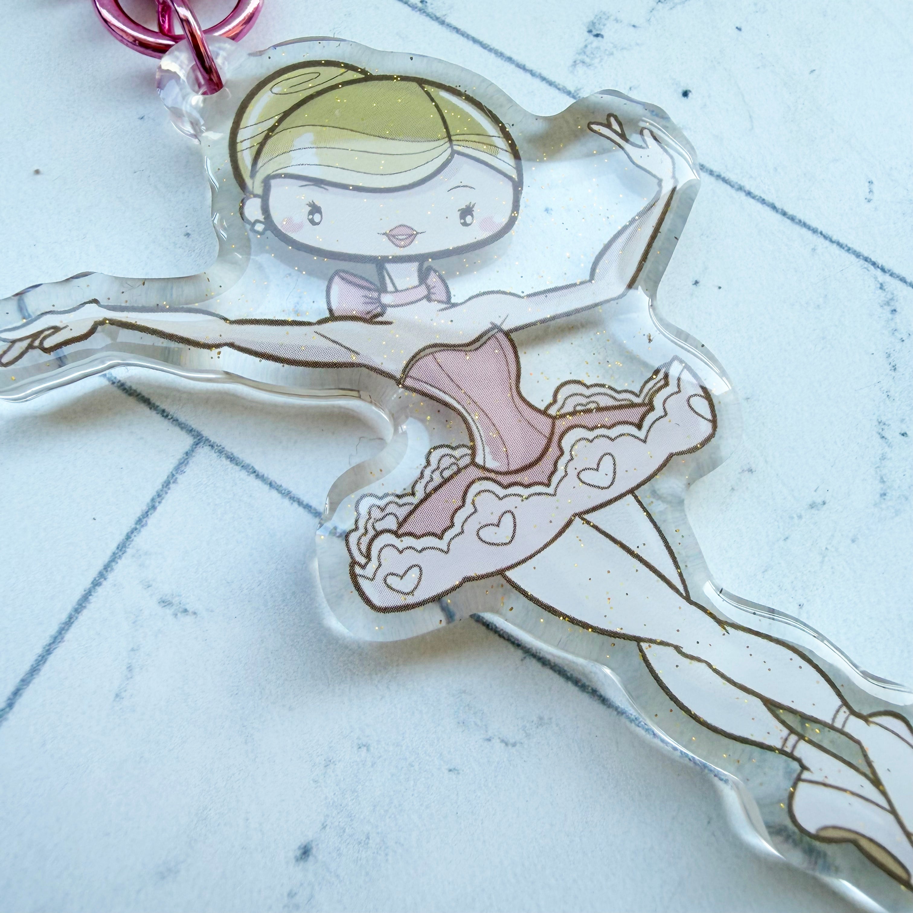 Marzipan / Reed Flutes Bag Charm & Keychain
