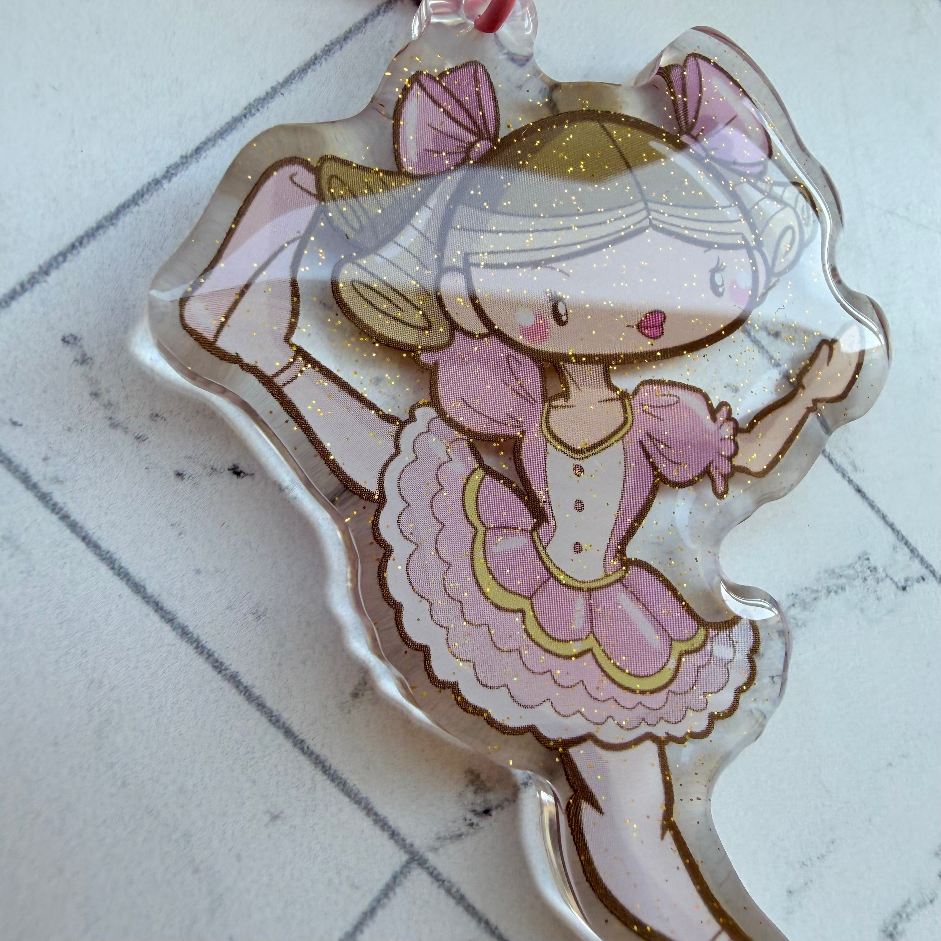 Columbine Doll Keychain/Bag Charm