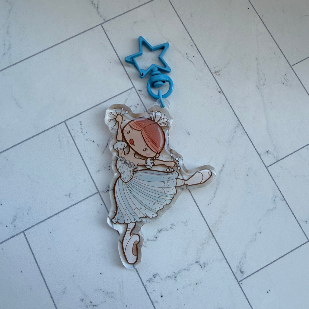 Snow Bag Charm/ Keychain