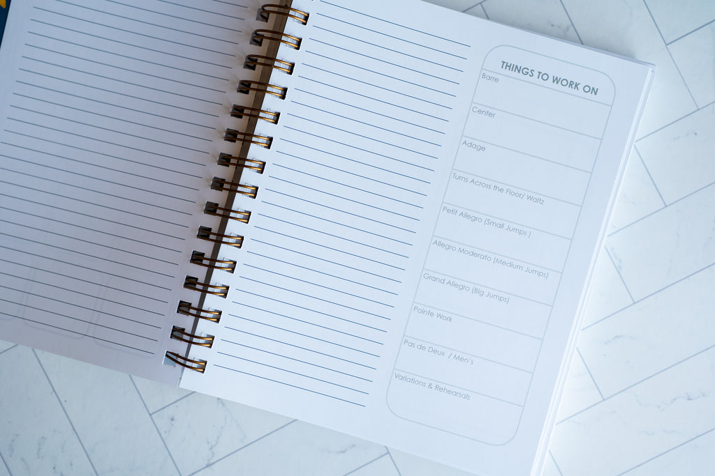 Follow Your Dreams Ballet Planner
