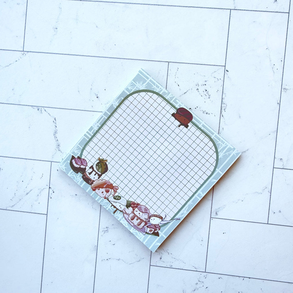 Cute Sushi Ballet Sticky Note