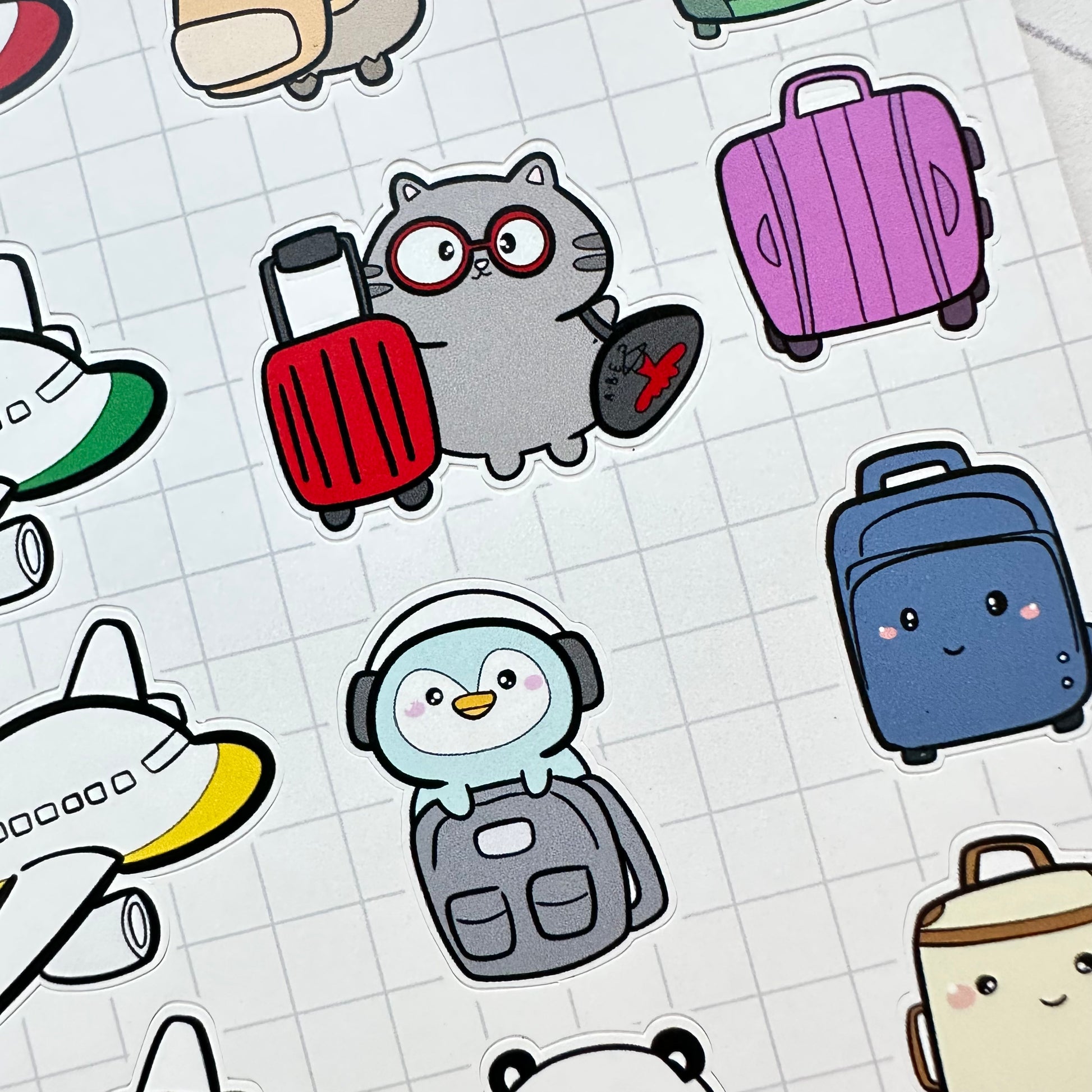 Travel Sticker Sheet