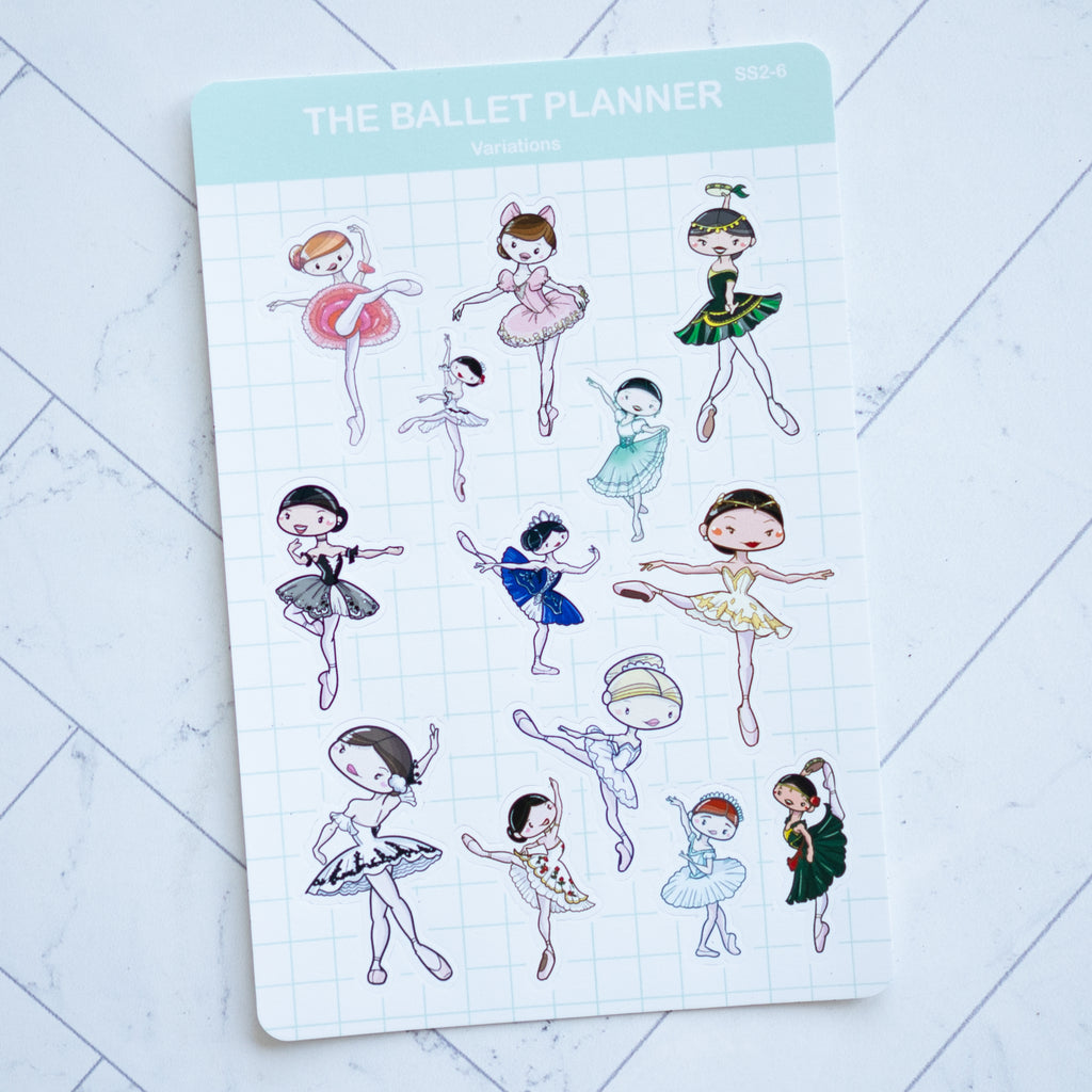 Variations Sticker Sheet