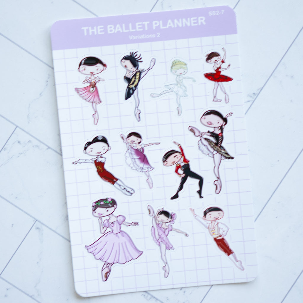 Variations 2 Sticker Sheet