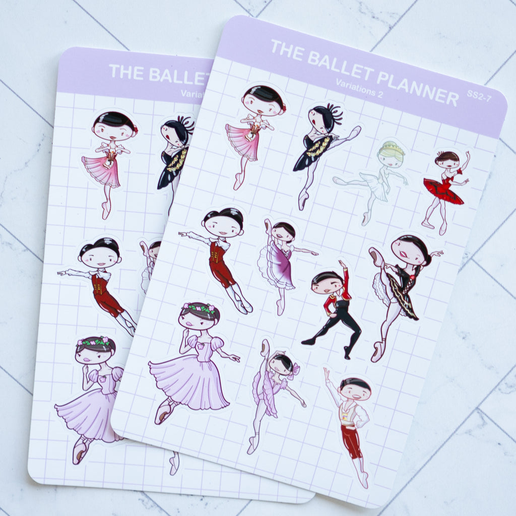 Variations 2 Sticker Sheet