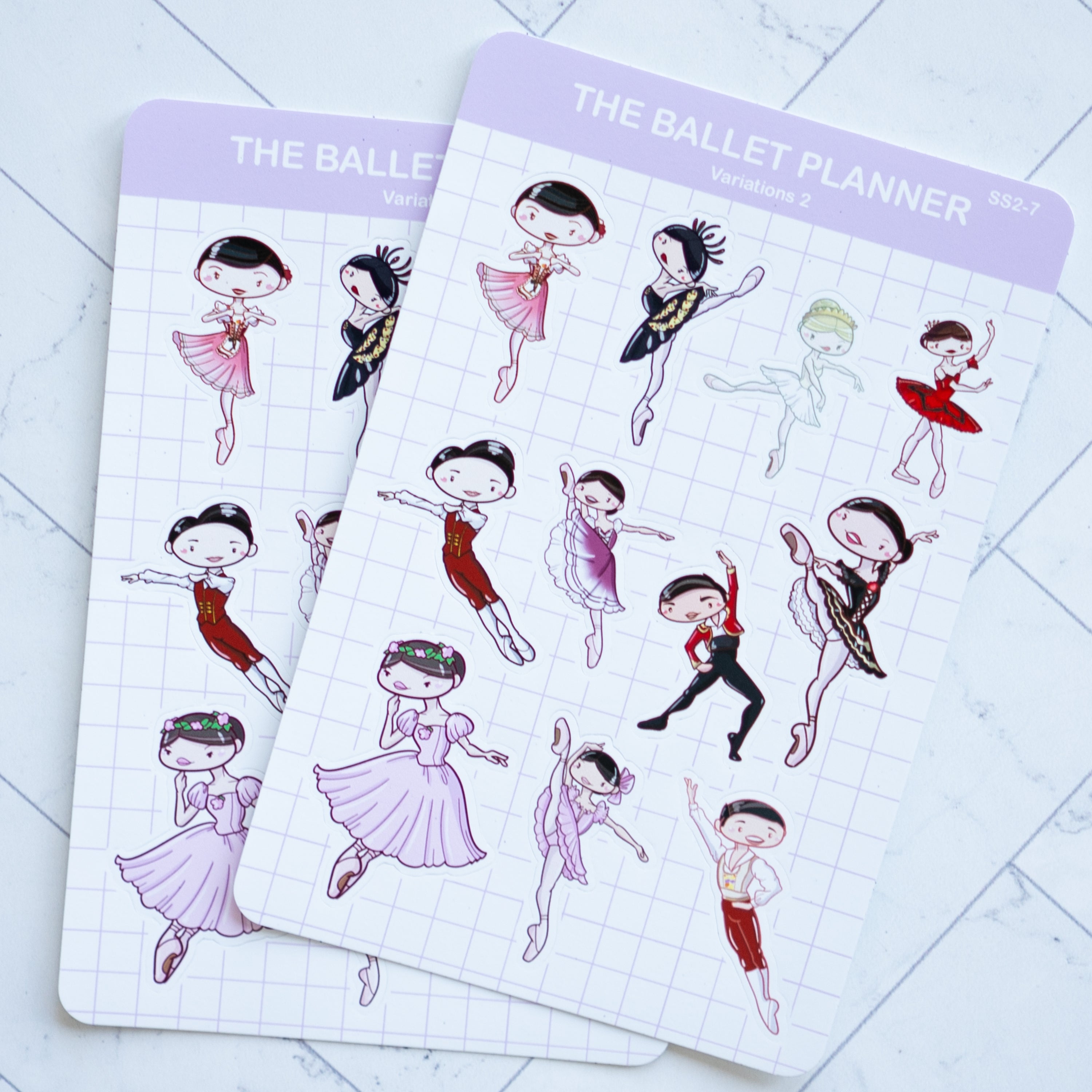 Variations 2 Sticker Sheet