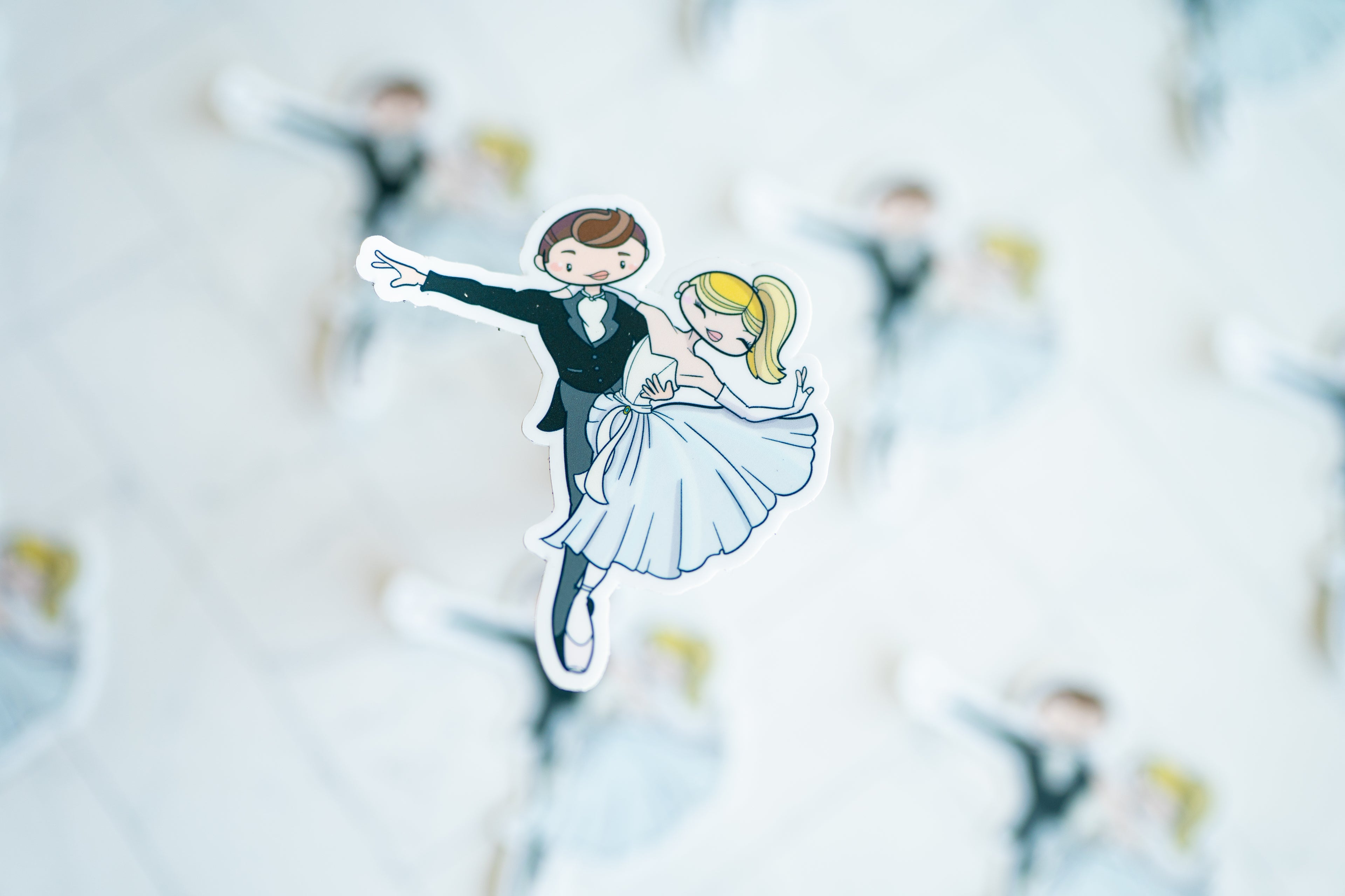 The Vienna Waltz Sticker