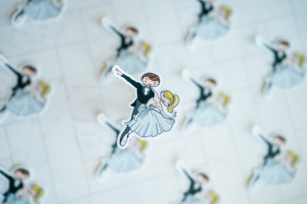 The Vienna Waltz Sticker