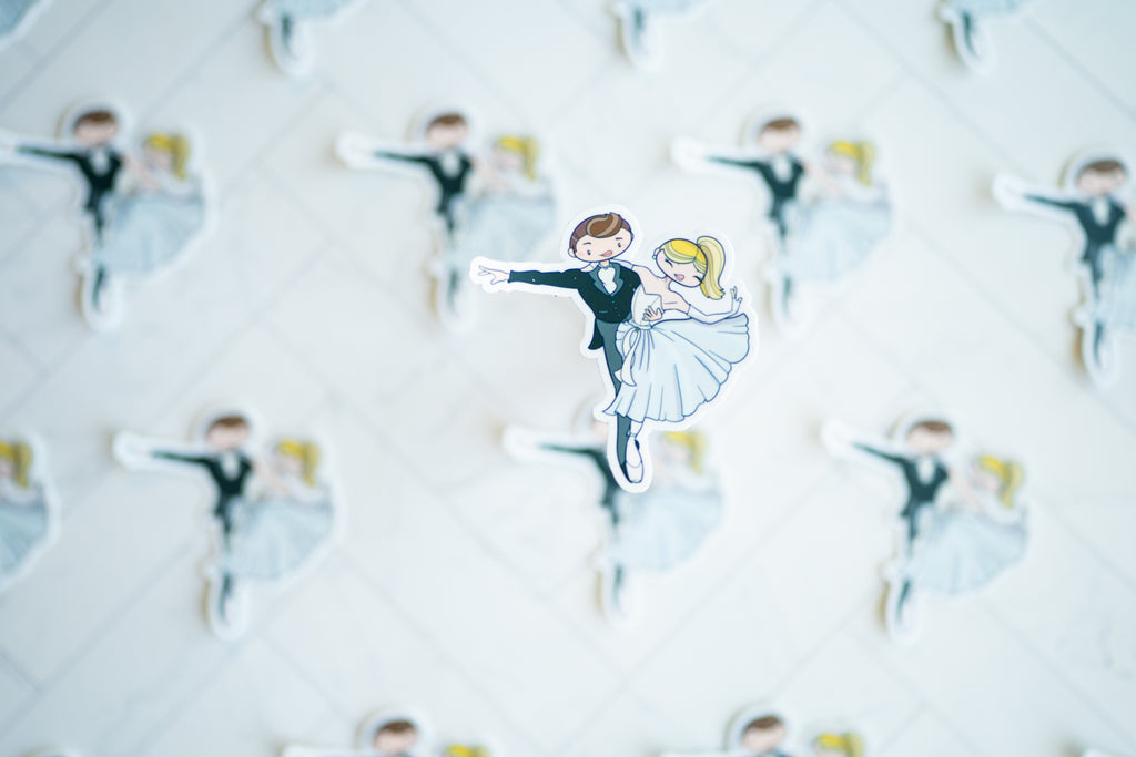 The Vienna Waltz Sticker