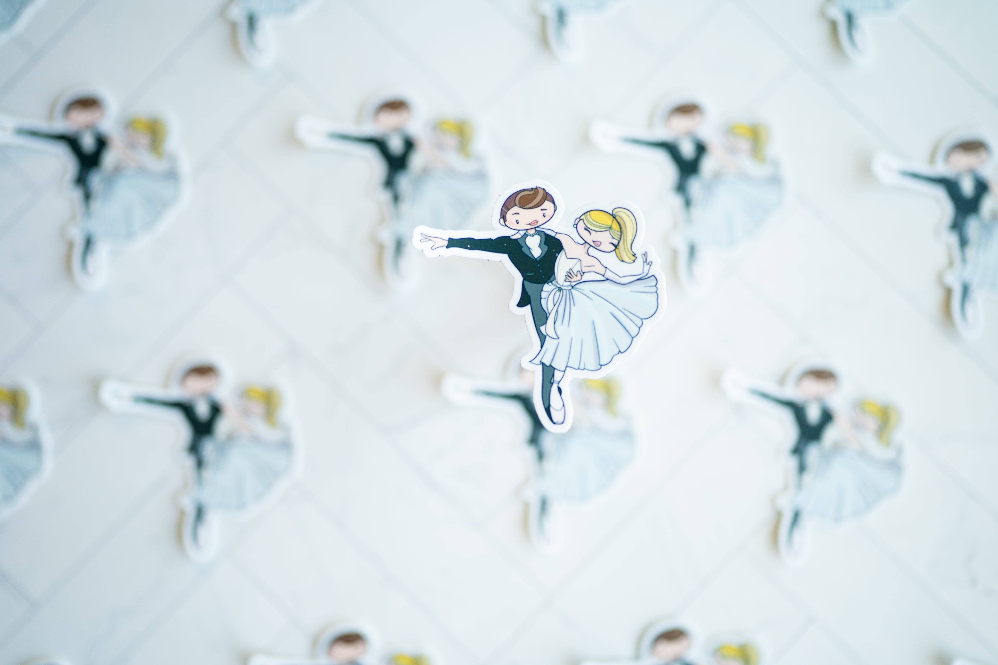 The Vienna Waltz Sticker