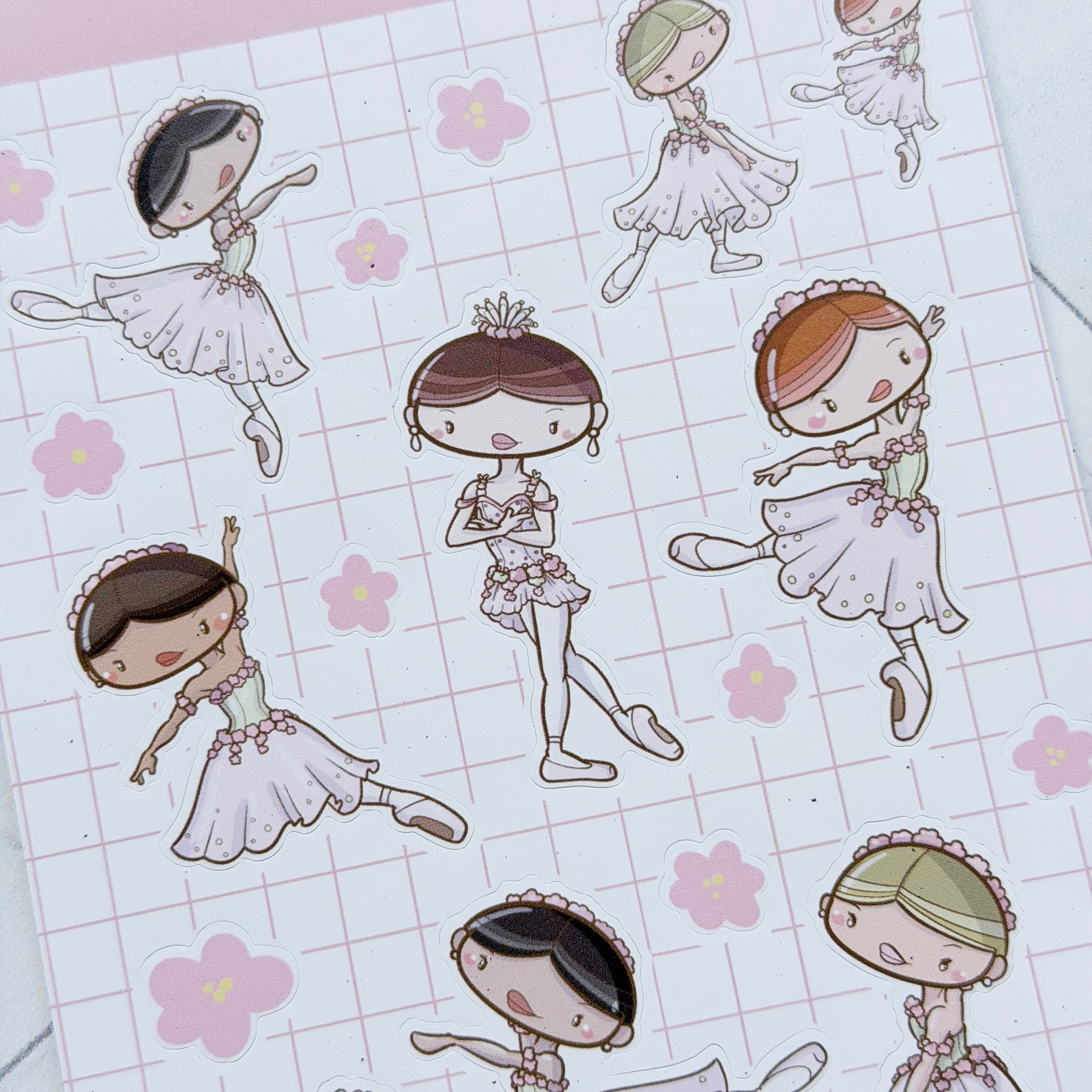 Waltz of the Flowers Sticker Sheet