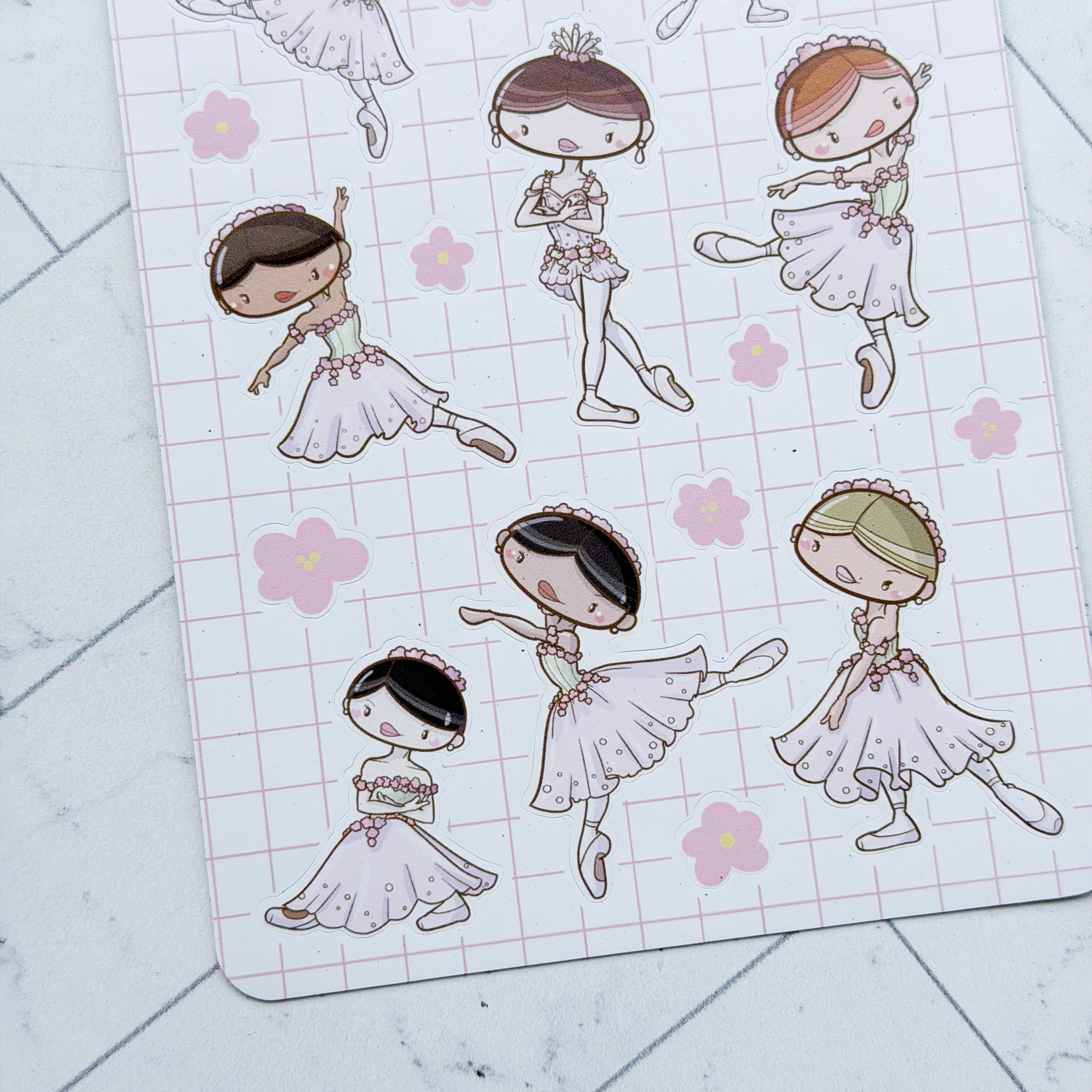 Waltz of the Flowers Sticker Sheet